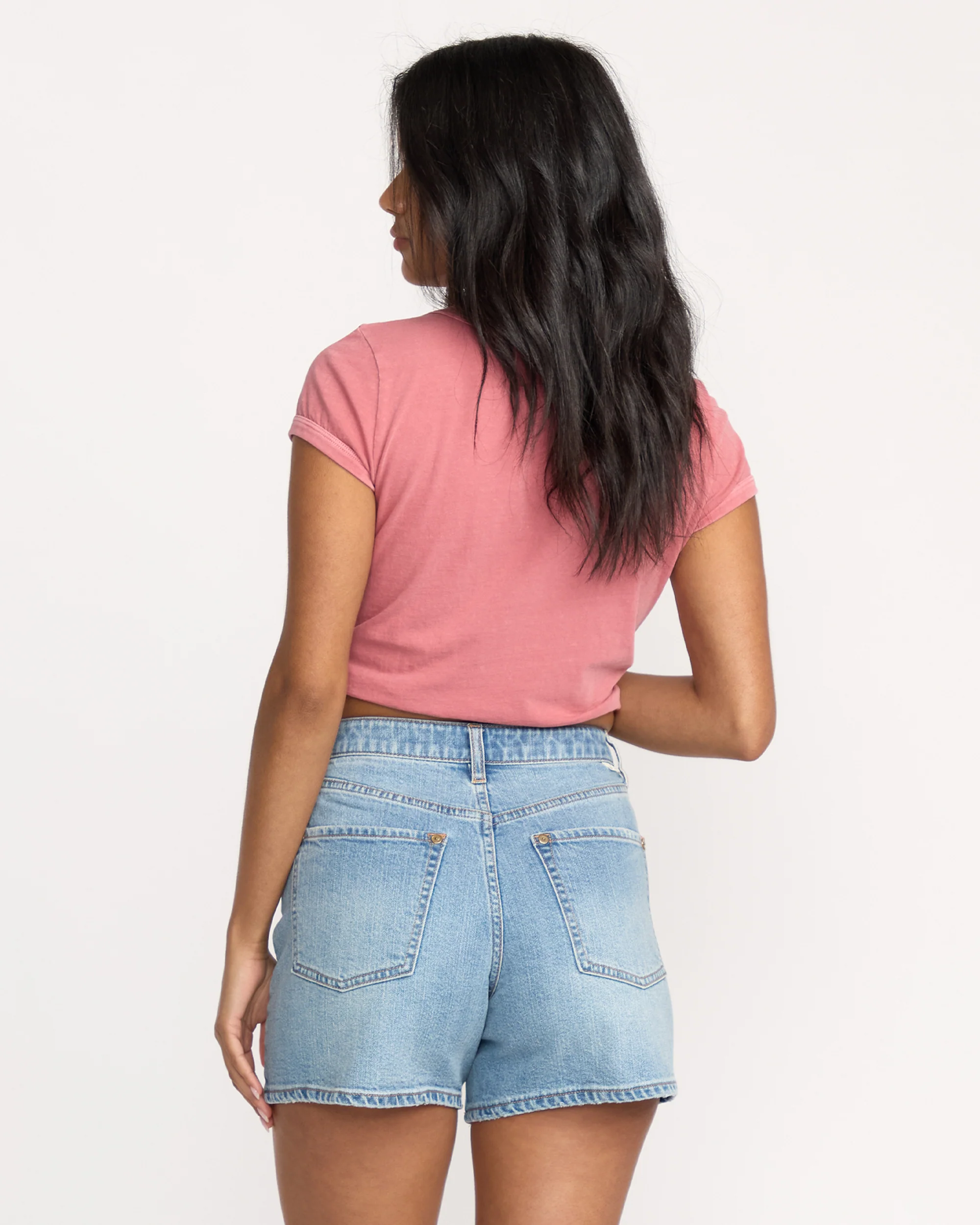 Shifter Denim Shorts - Shaded Wash - Image 2