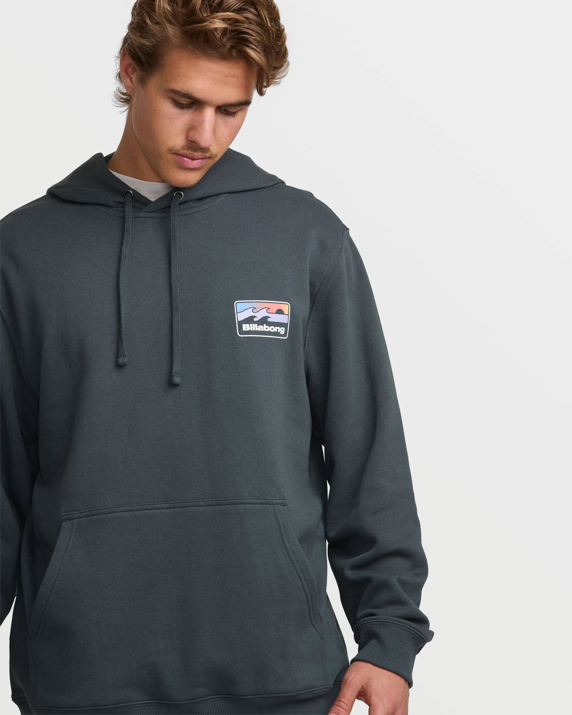 Short Sands Pullover Hoodie - Aged Indigo - Image 4