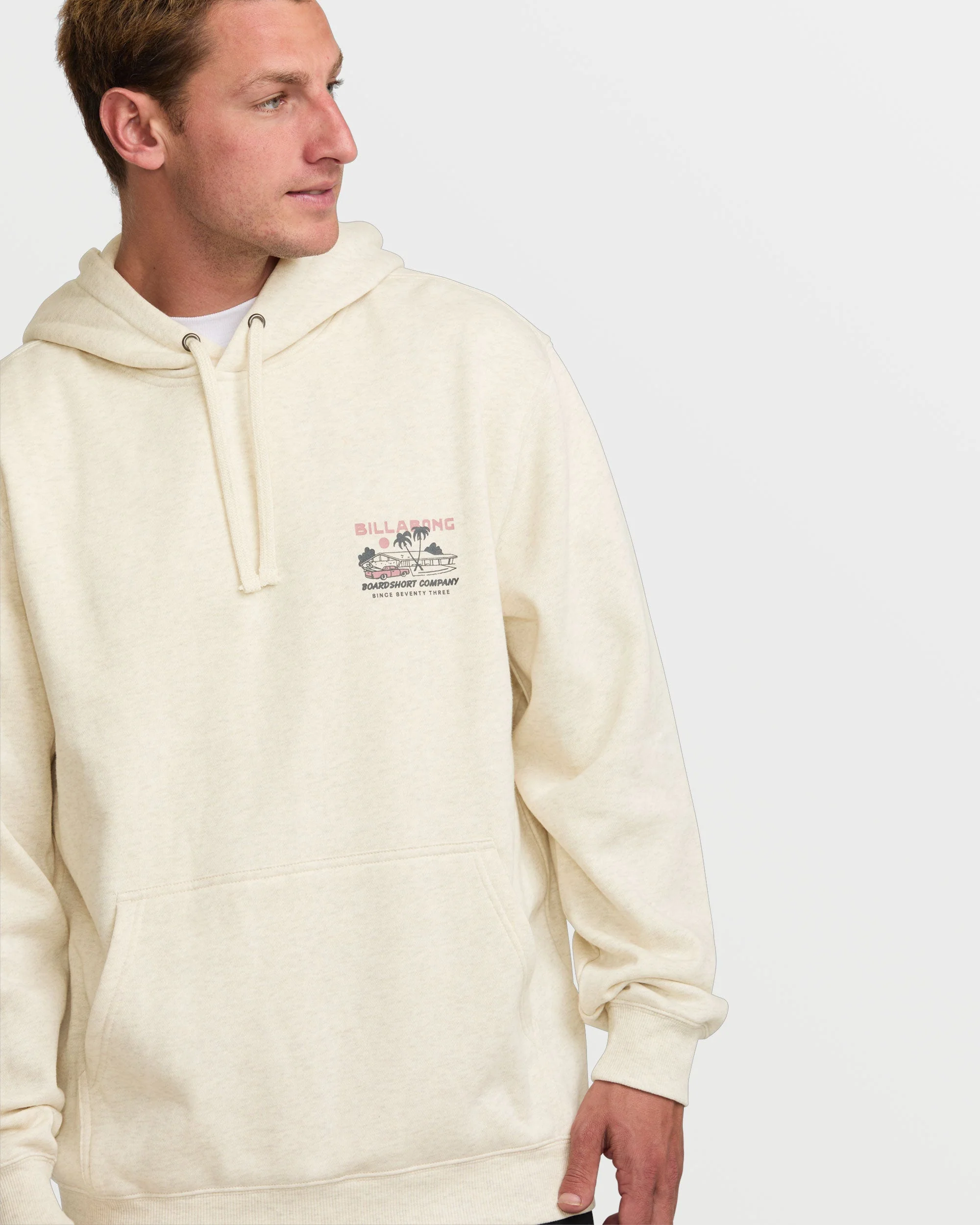 Short Sands Pullover Hoodie - Desert Sand Heather - Image 4