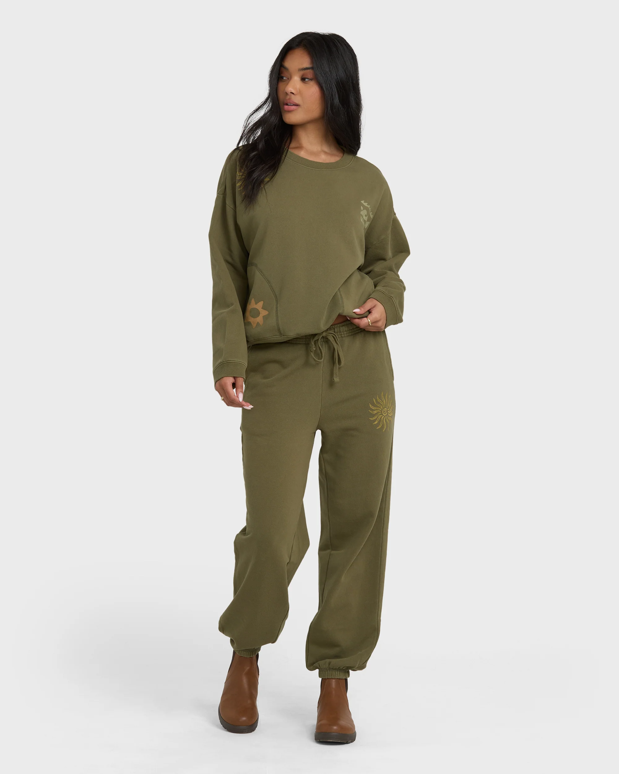 Sightseer Wave Jogger - Martini Olive - Image 5