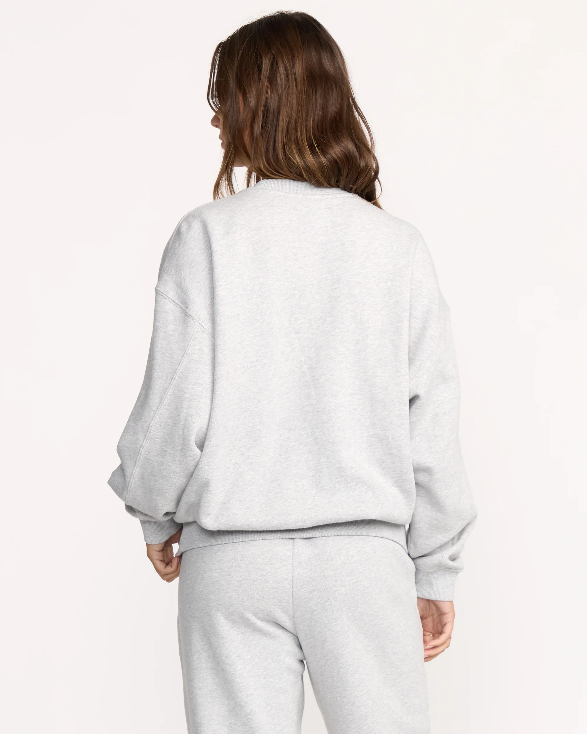 So Sunny Kendal Crewneck Sweatshirt - Heather Grey - Image 5
