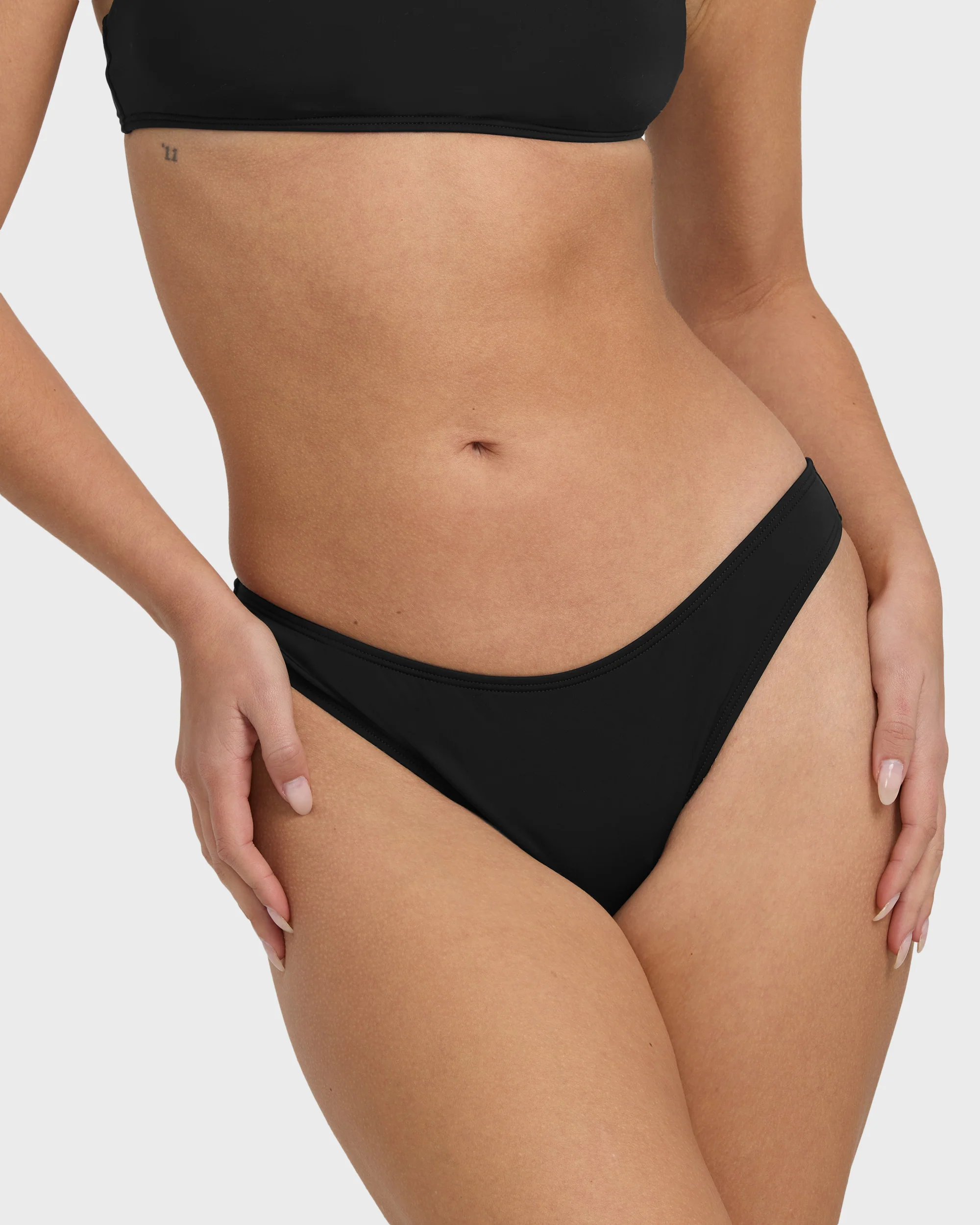 Sol Searcher Hike Bikini Bottom - Black Pebble - Image 2