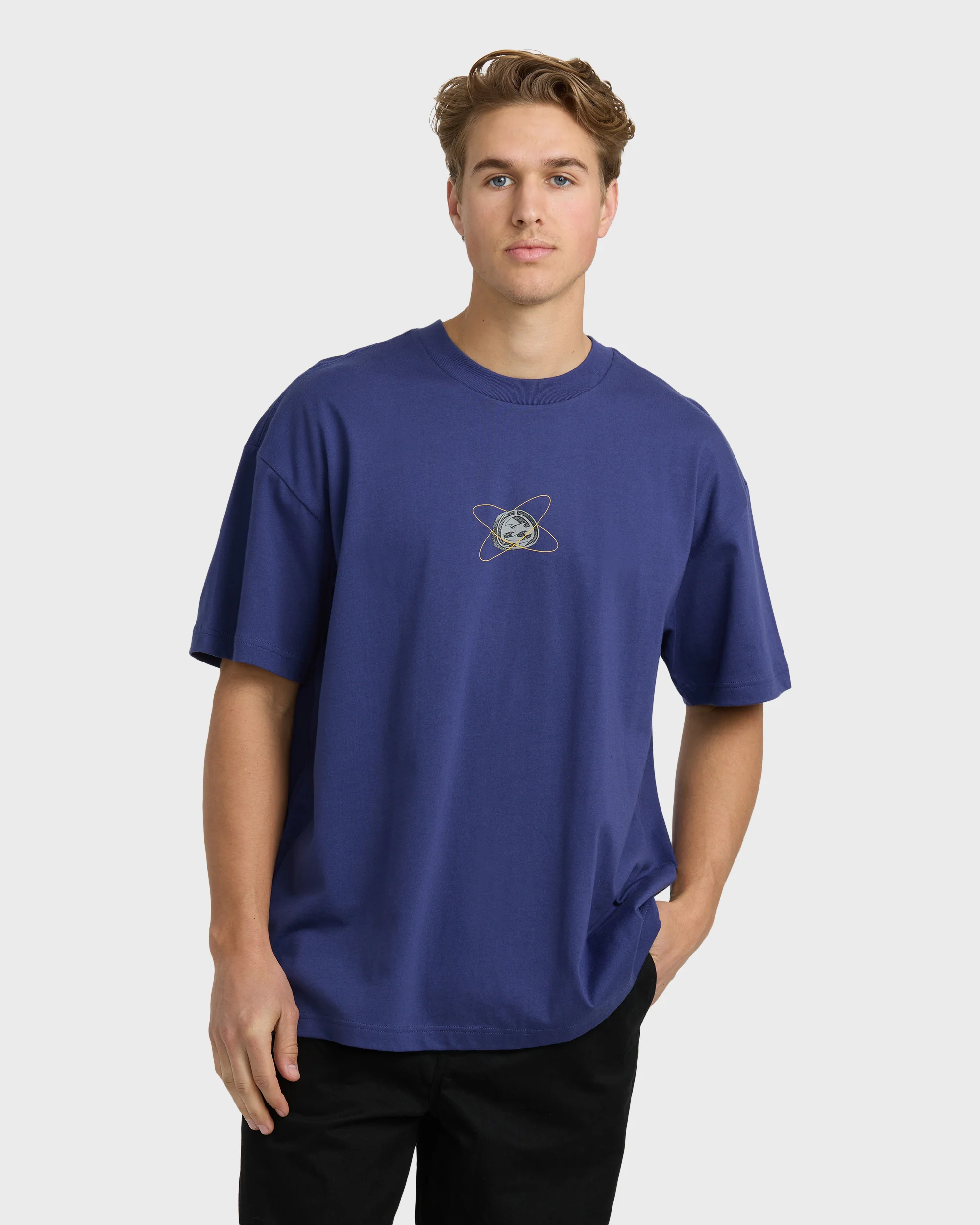 Spec 73 OG Short Sleeve T-Shirt - Vintage Indigo - Image 2