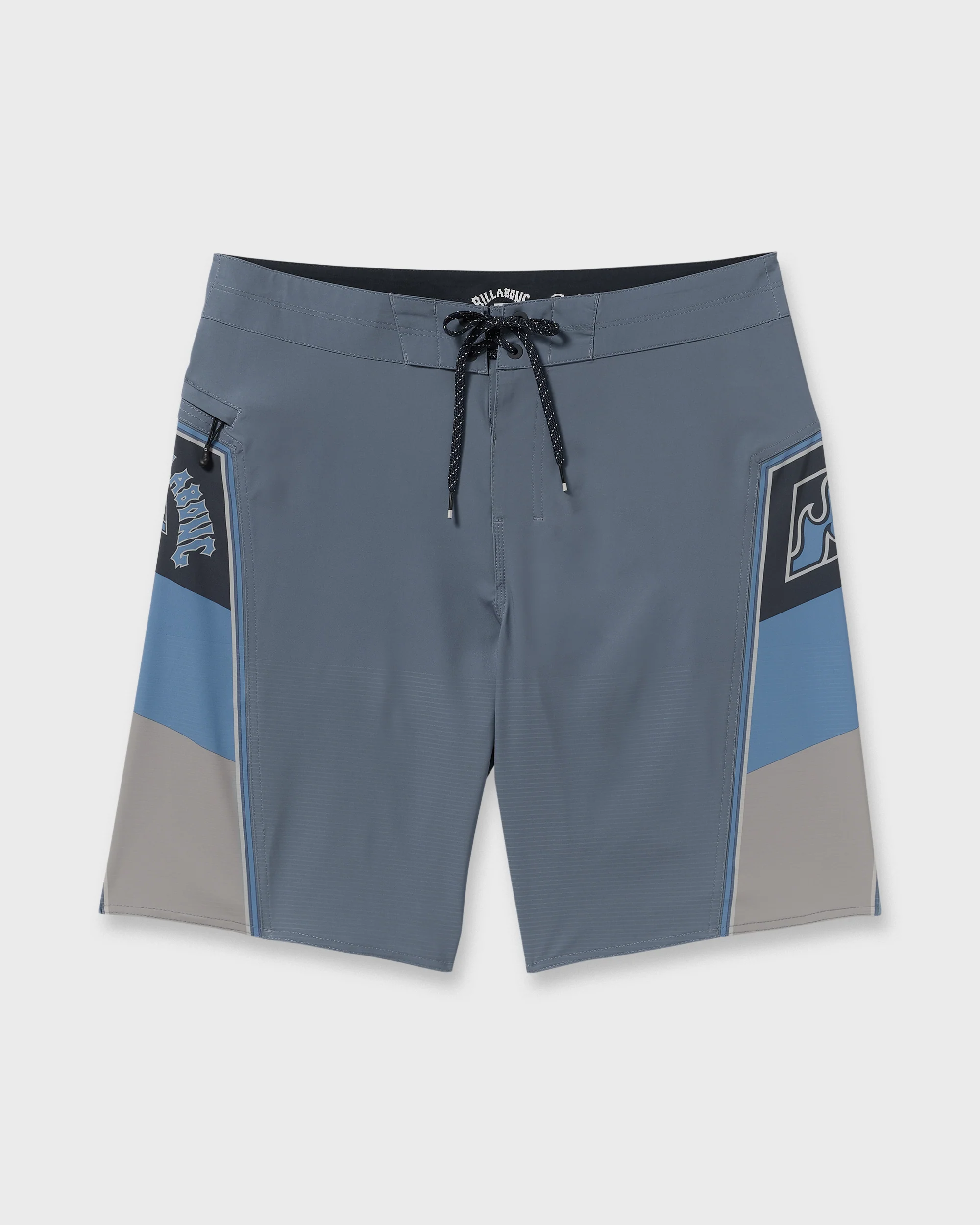 Straddie Airlite 20" Boardshorts - Steel Blue - Image 8