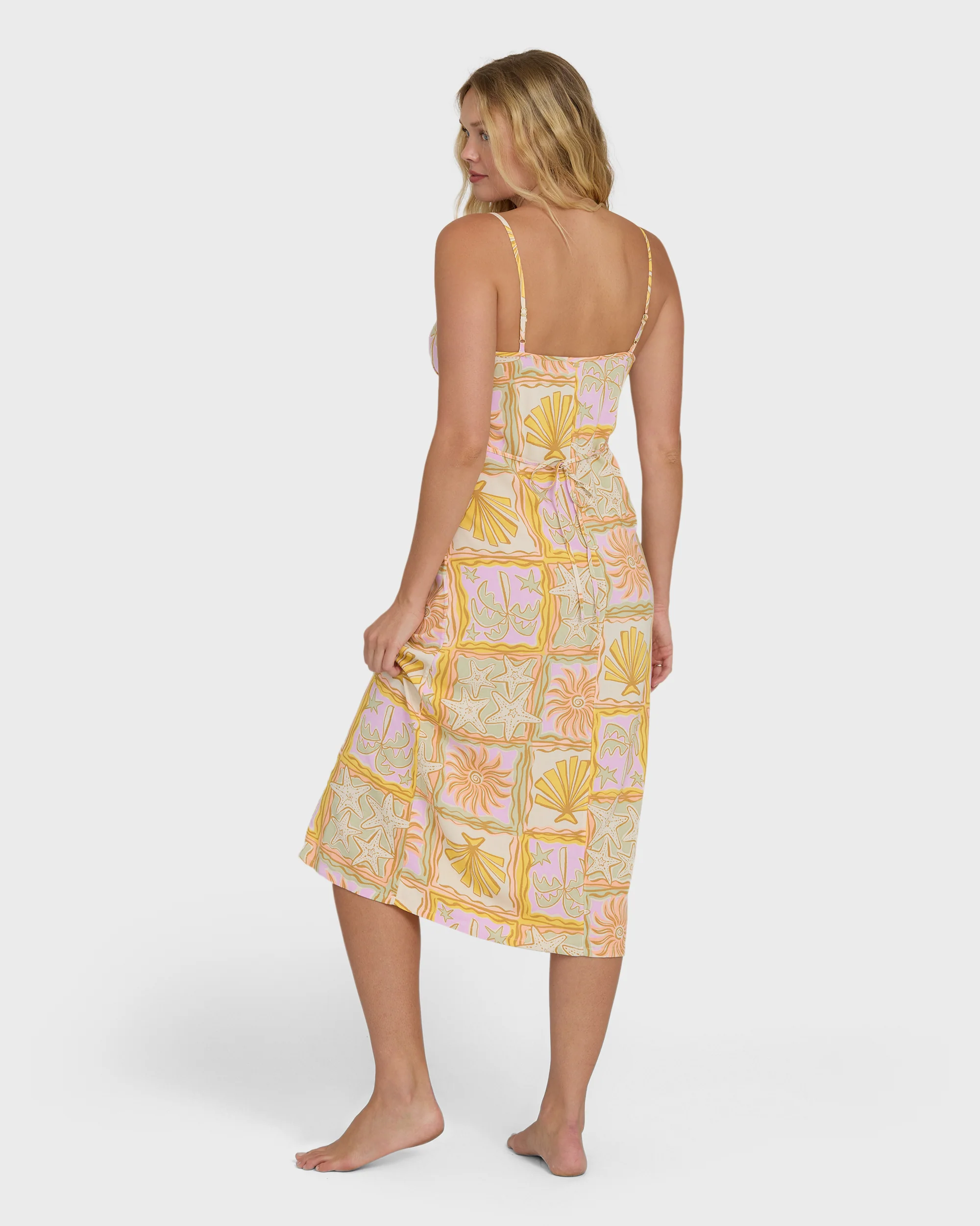 Summer Babe Midi Dress - Sweet Lilac - Image 3
