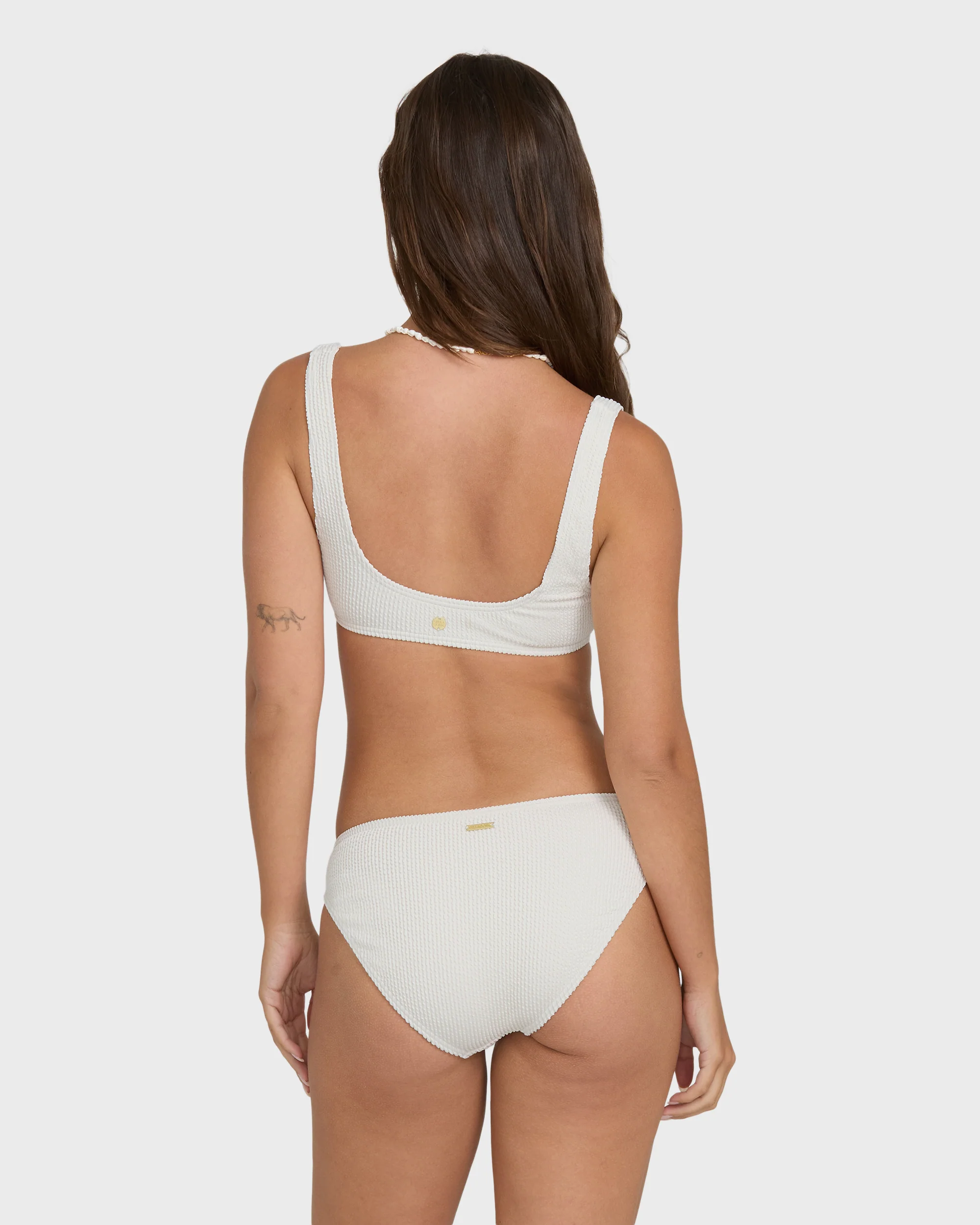 Summer Hi Scoop Tank Bikini Top - Salt Crystal - Image 2