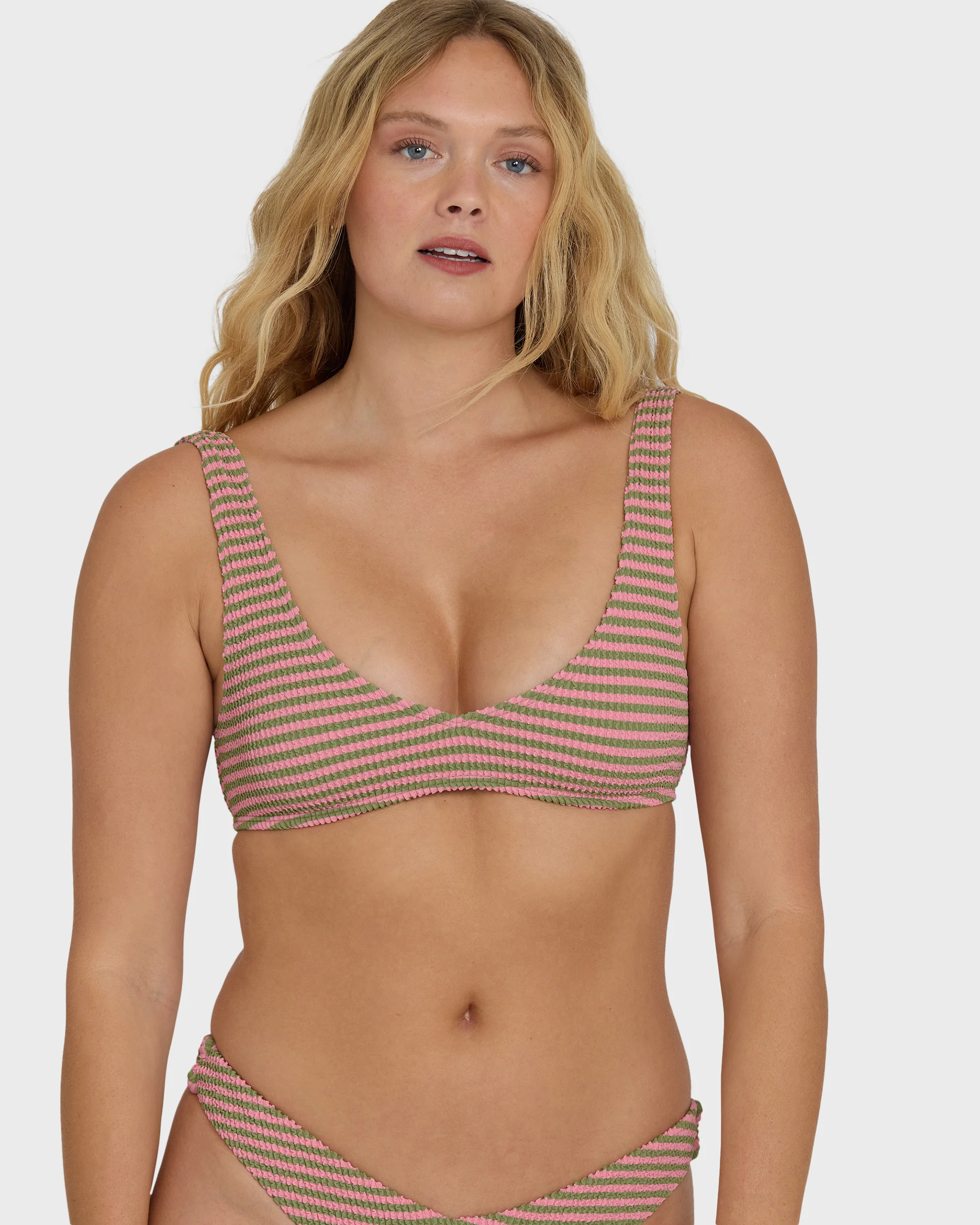 Summer Hawaii Jesse Tank Bikini Top - Cedar - Image 6