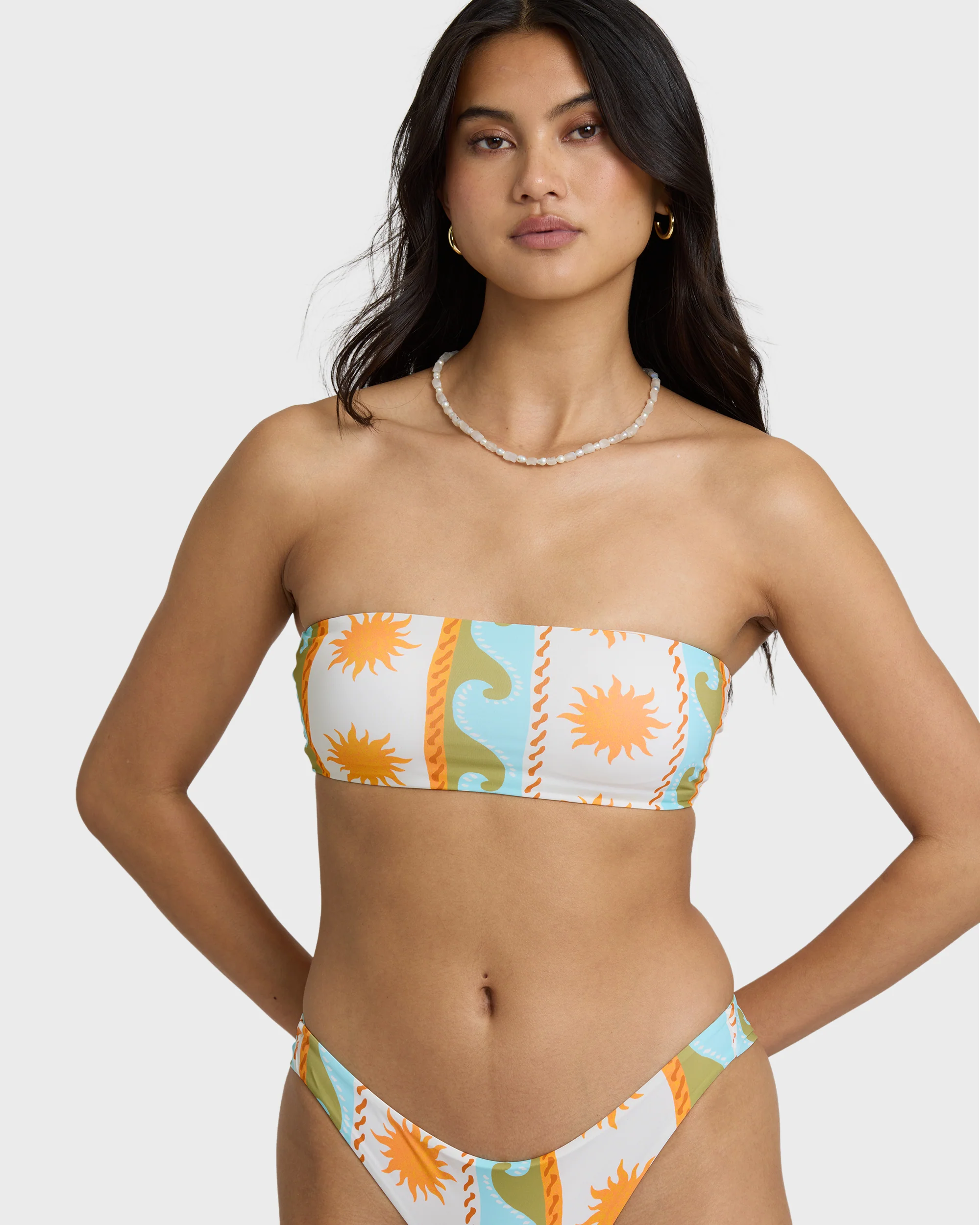 Sunblind Tully Tube Top Bandeau Bikini Top - Salt Crystal - Image 5