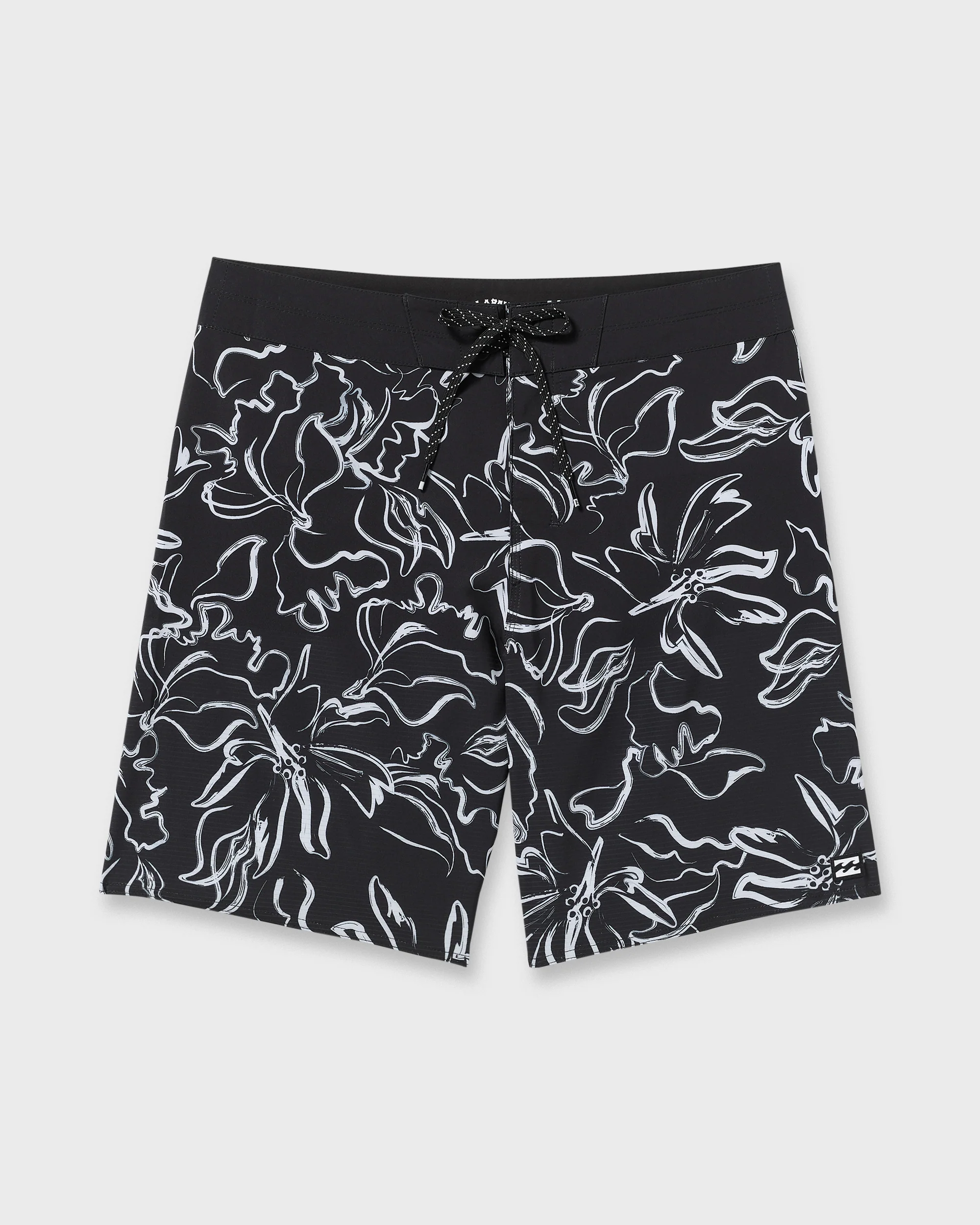 Sundays Airlite 19" Boardshorts - Black White - Image 10