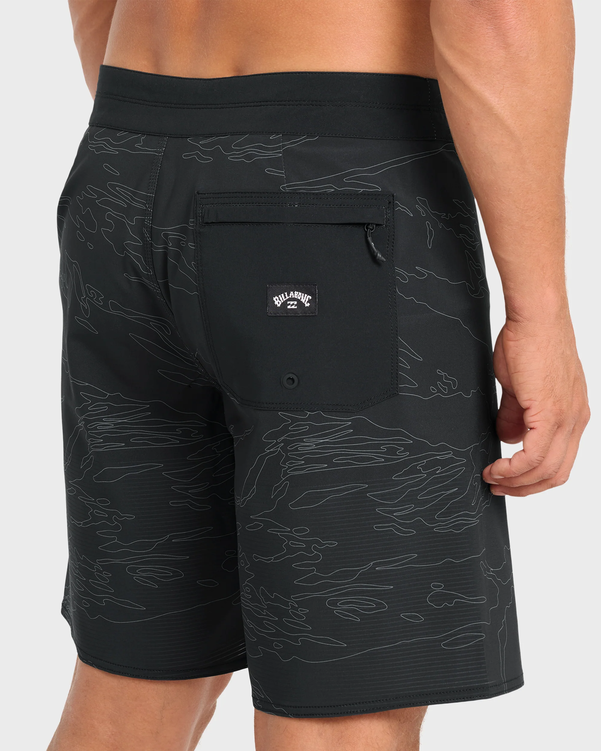 Sundays Airlite 19" Boardshorts - Black Camo - Black Camo - Image 5