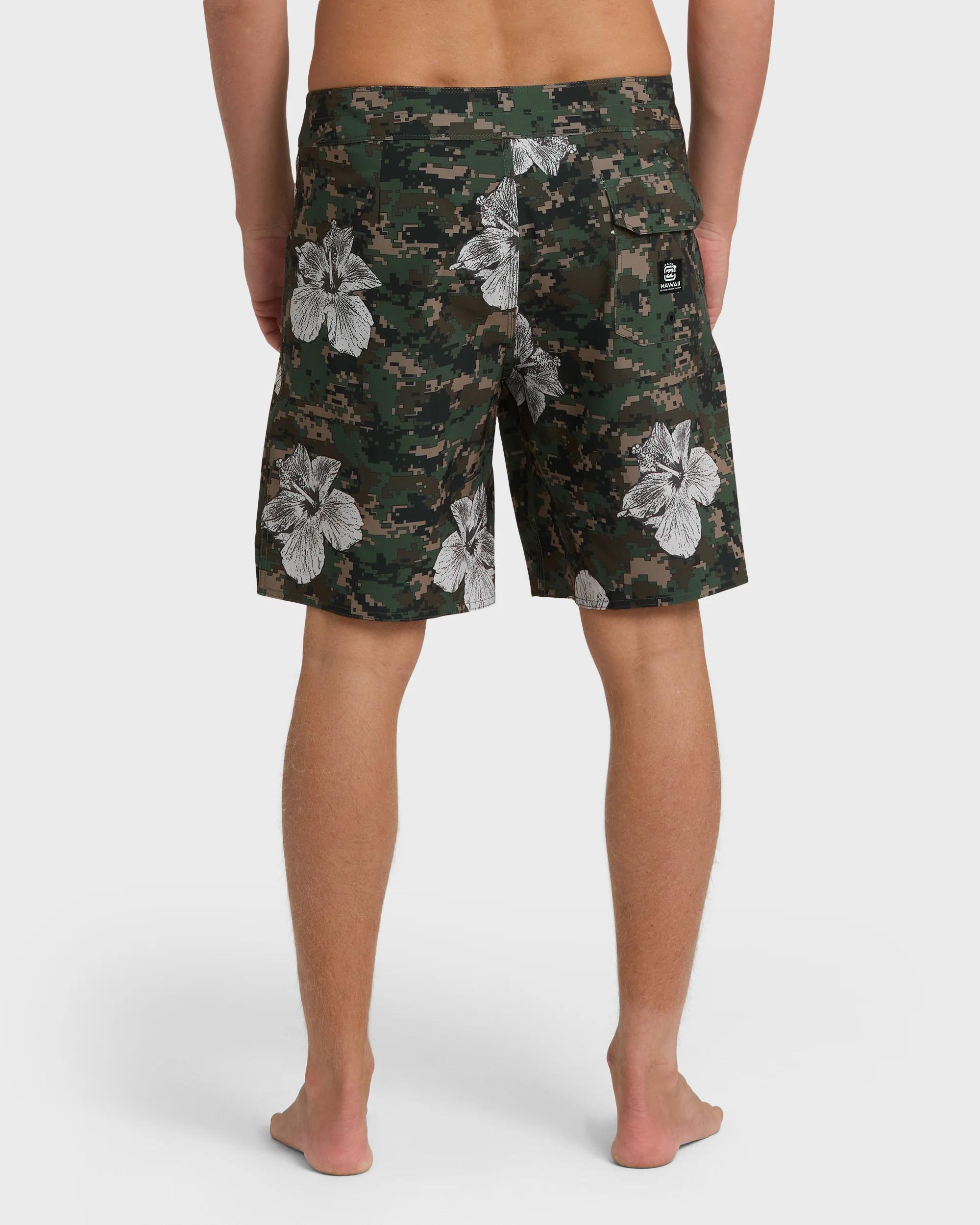 Sundays Hi Pro 19" Boardshorts - Camo Floral - Camo Floral - Image 4