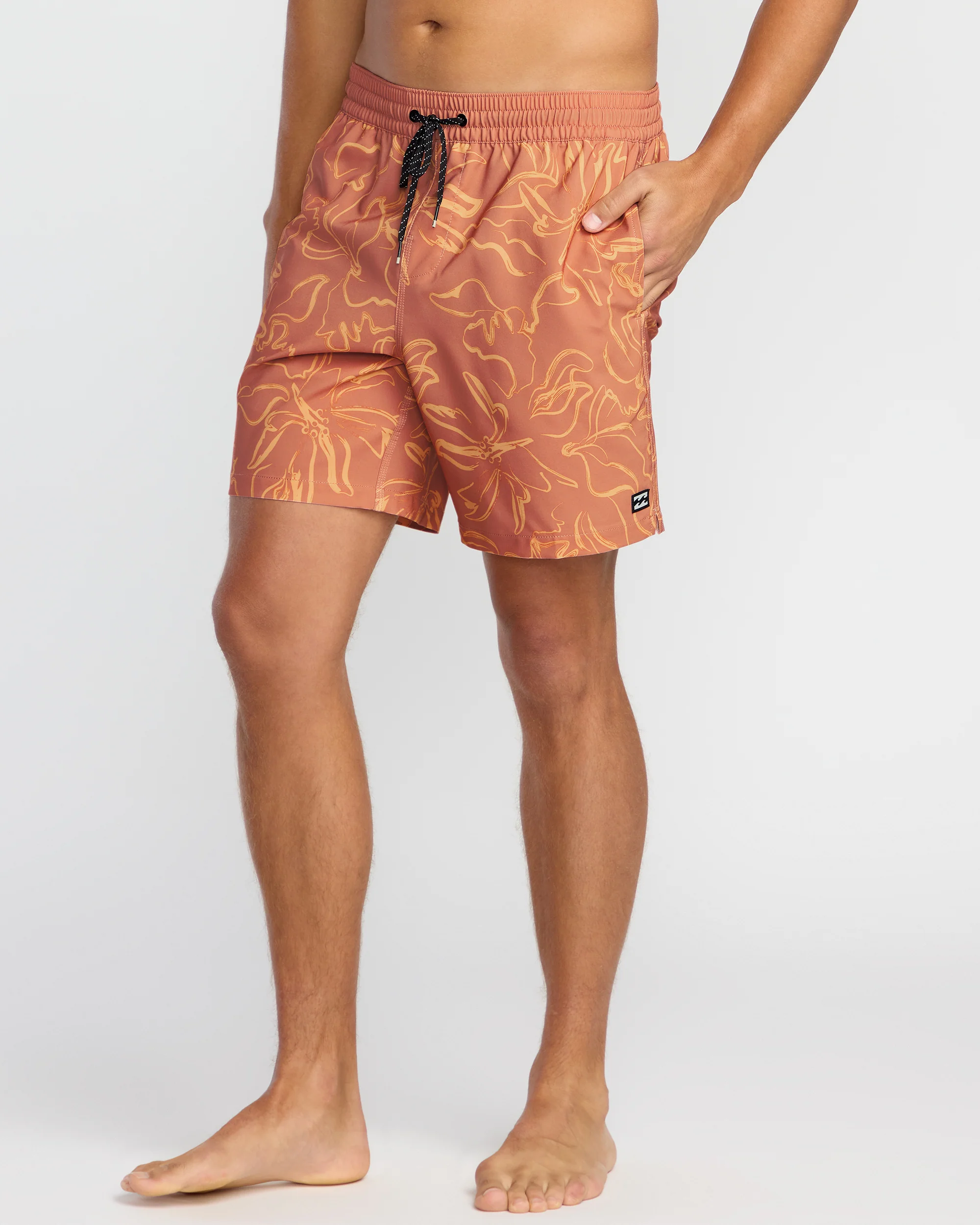 Sundays Laybacks 17" Trunks - Dusty Rose - Image 4