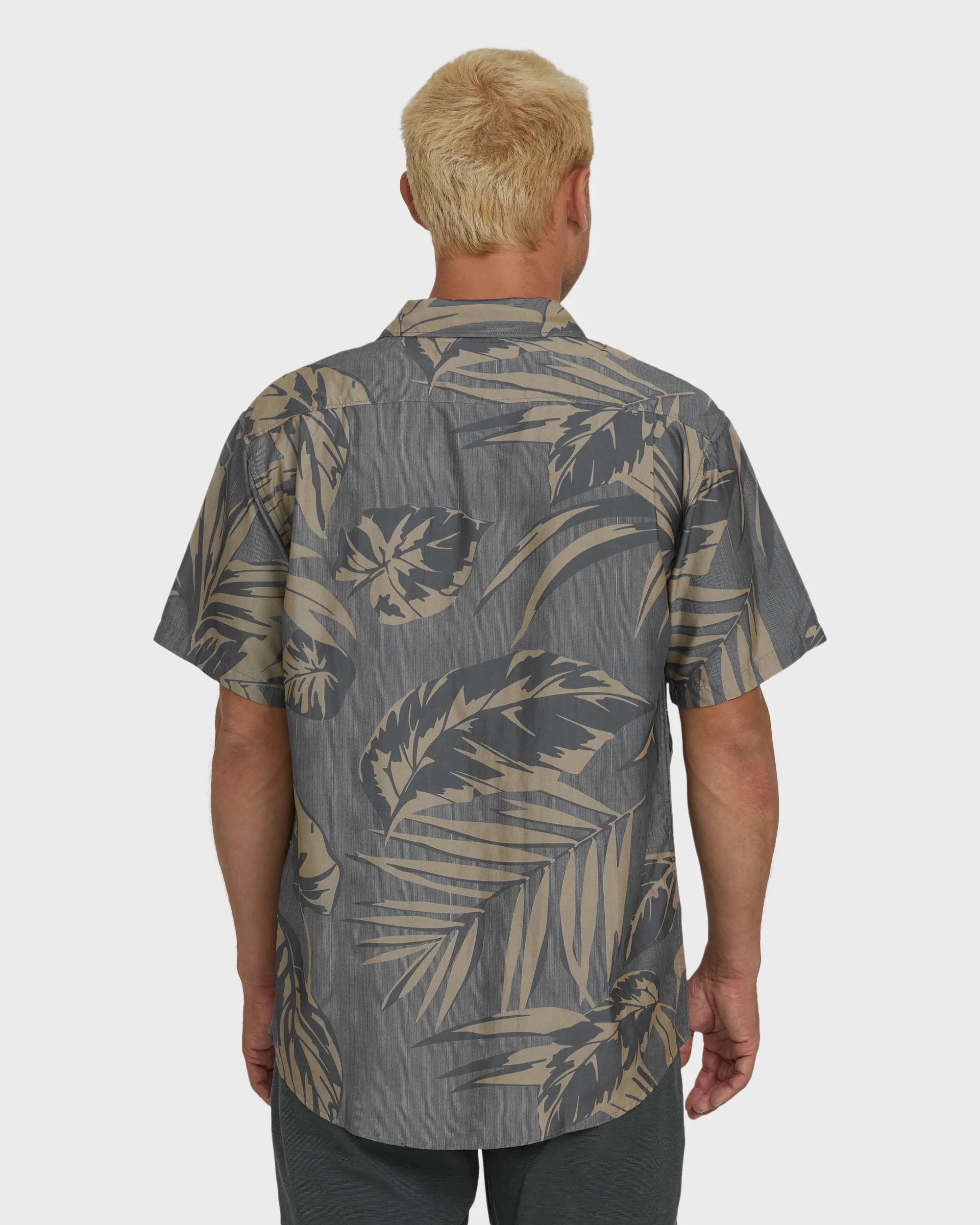 Sundays Lounge Short Sleeve Woven Shirt - Black - Image 2