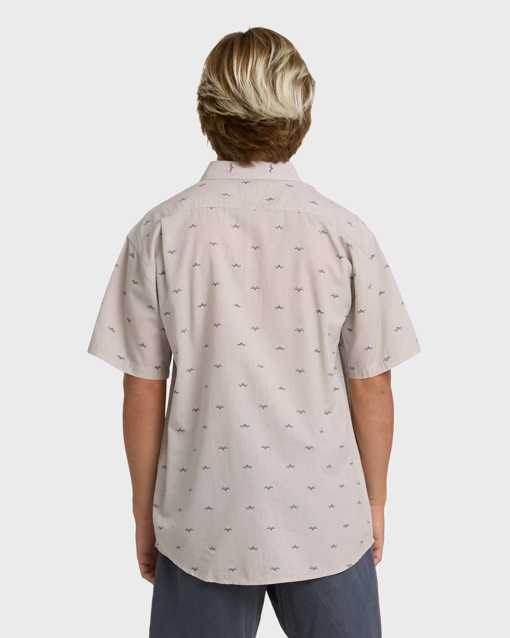 Sundays Mini Short Sleeve Shirt - Ash Rose - Image 2