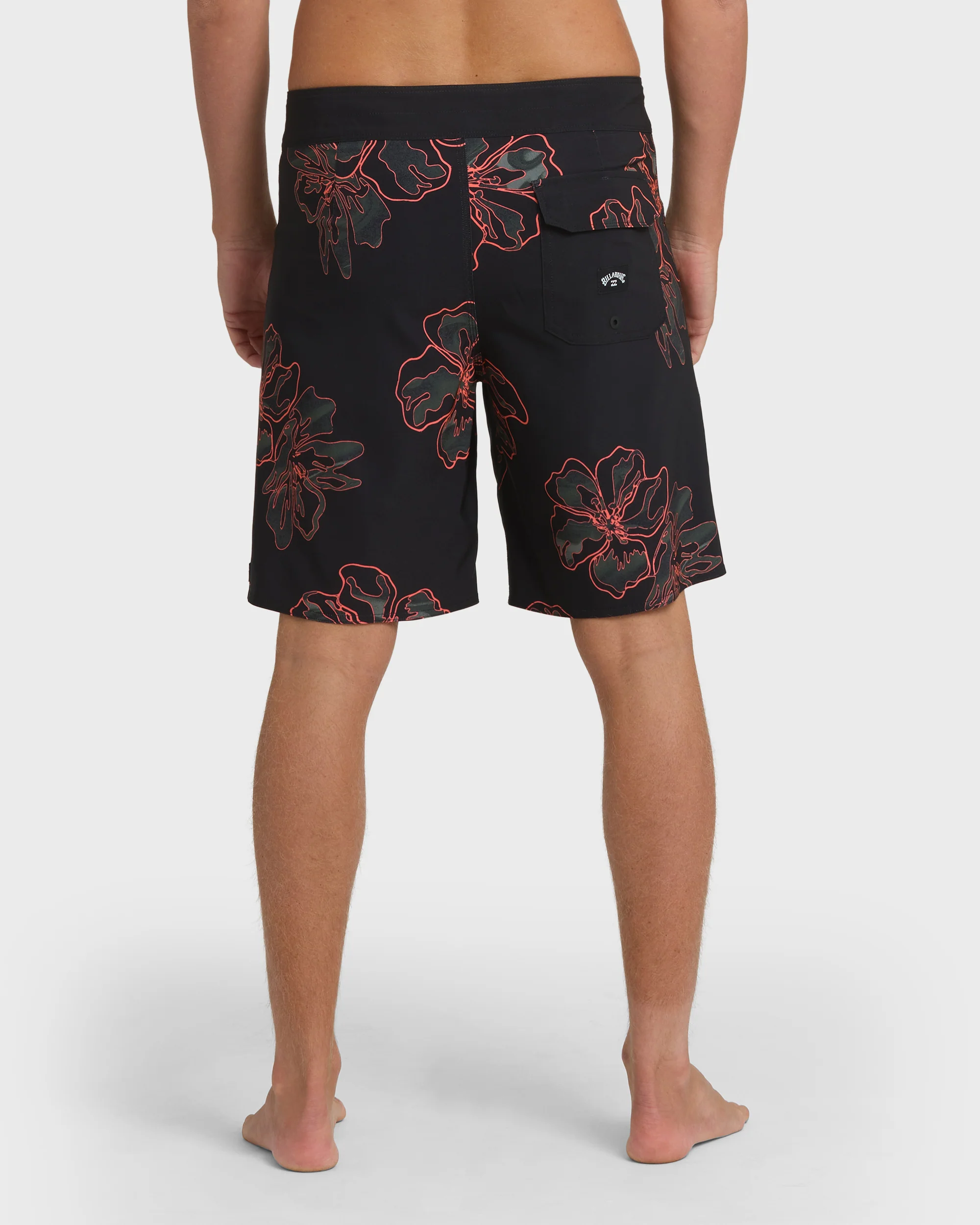 Sundays Pro 19" Boardshorts - Black Multi - Black - Image 3