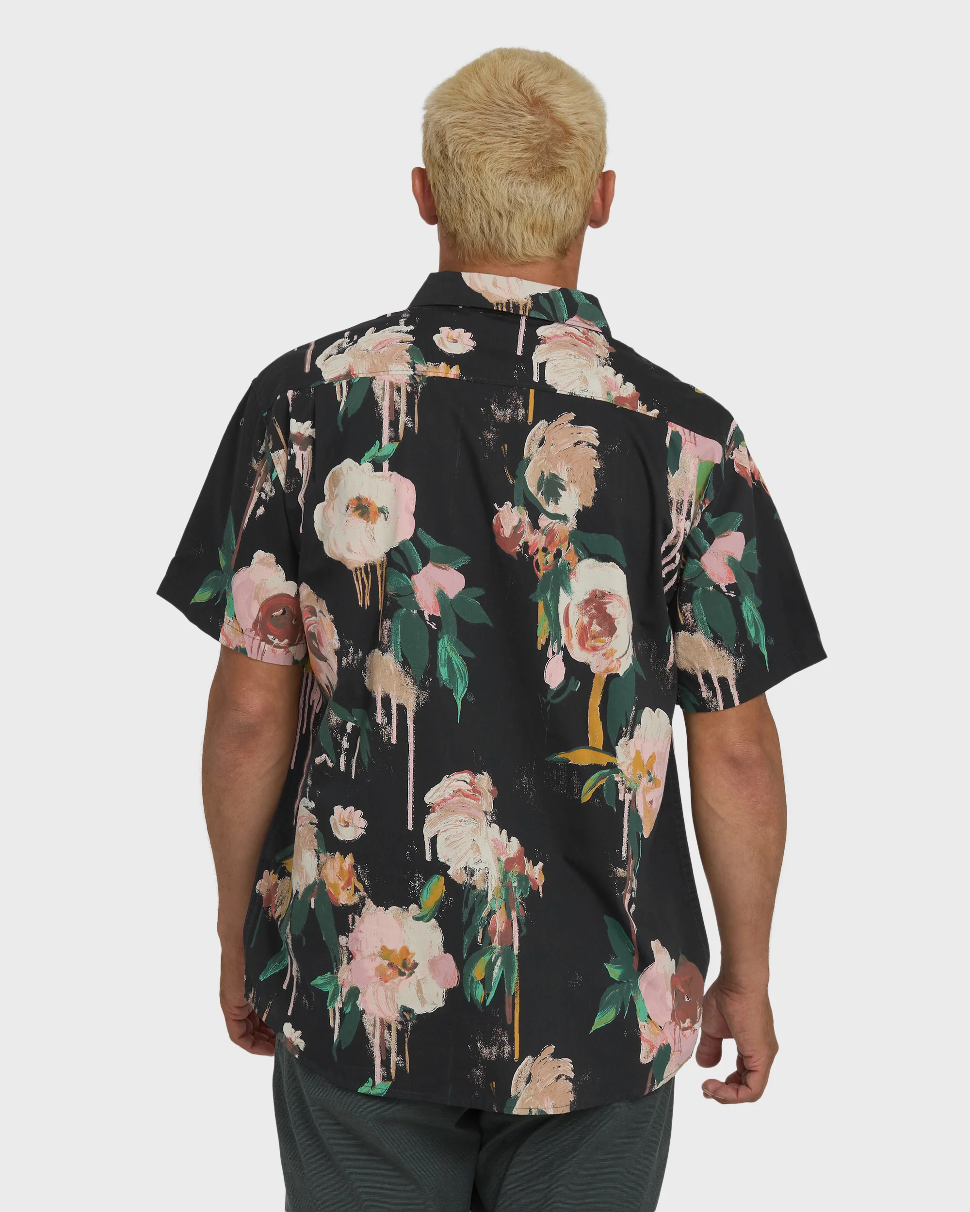 Sundays Short Sleeve Woven Shirt - Black - Image 2