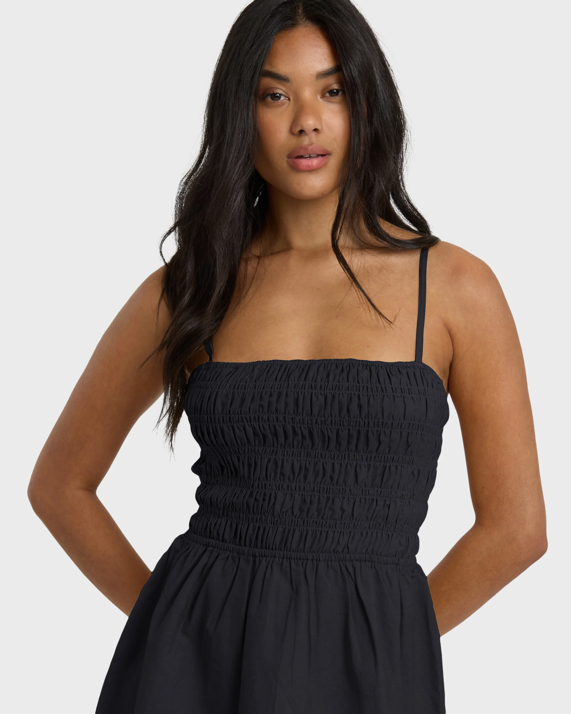Suns Out Mini Dress - Black Sands - Image 4