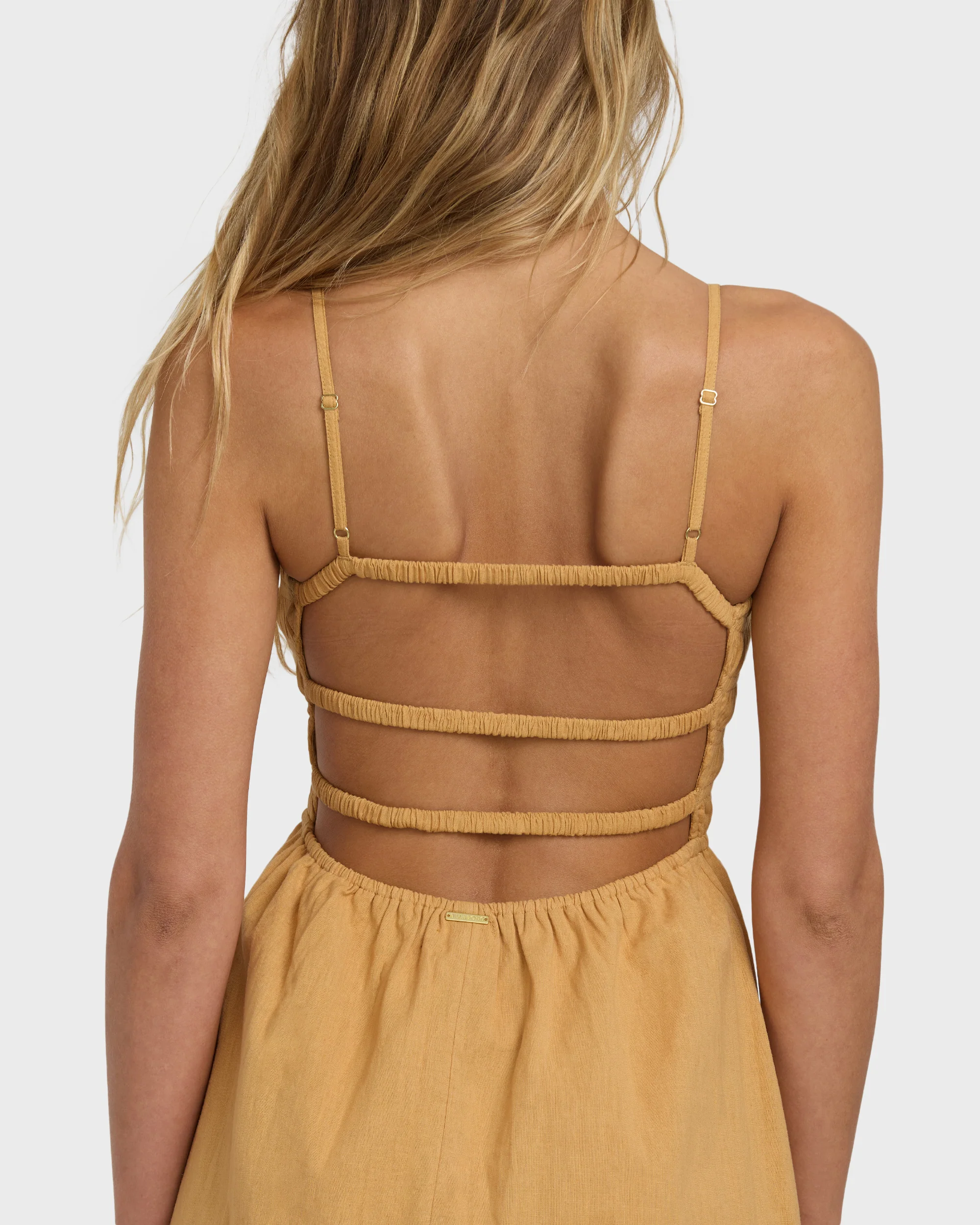 Suns Out Mini Dress - Dijon - Image 7