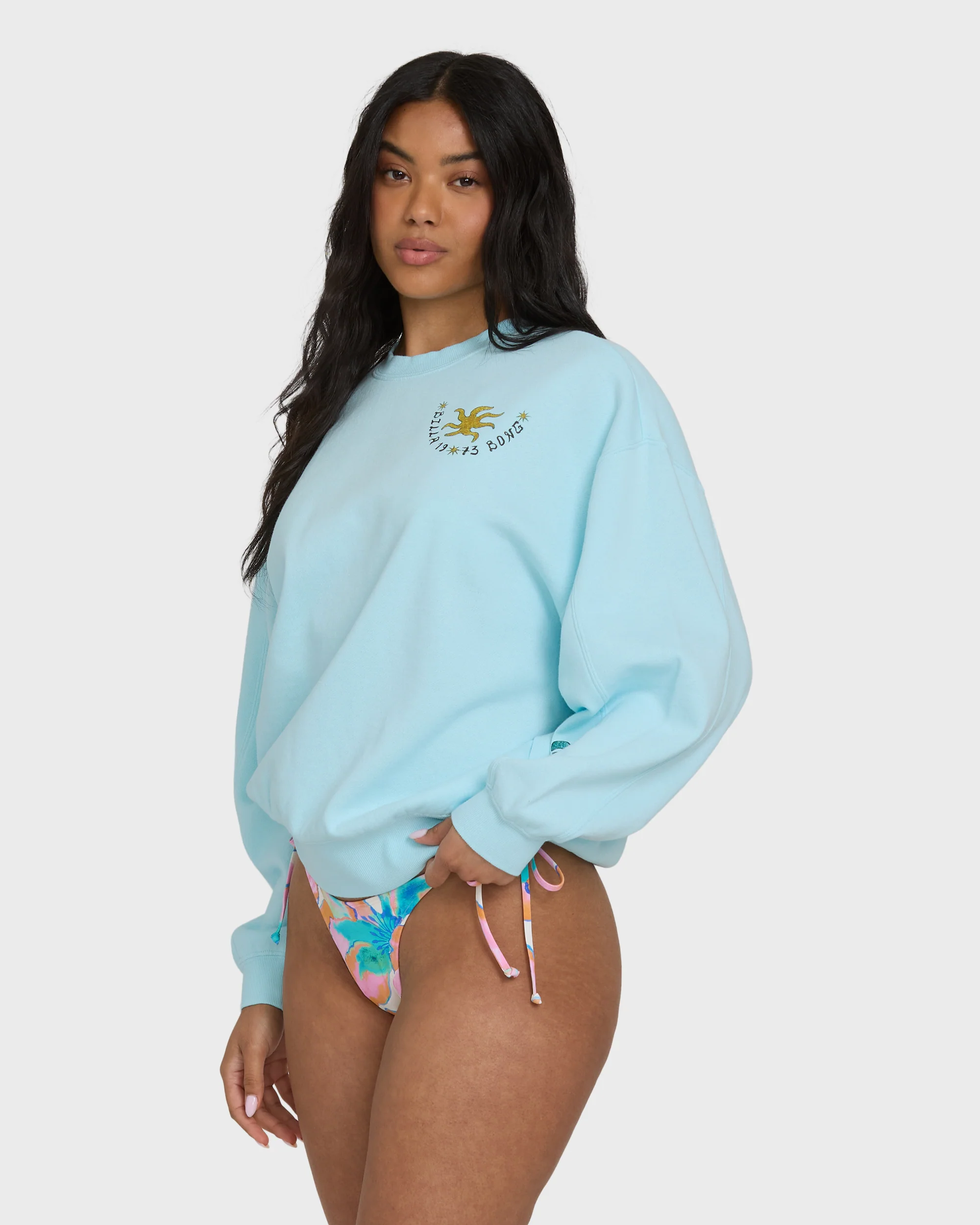 Sunset Rider Kendal Crewneck Sweatshirt - Clearwater - Image 5