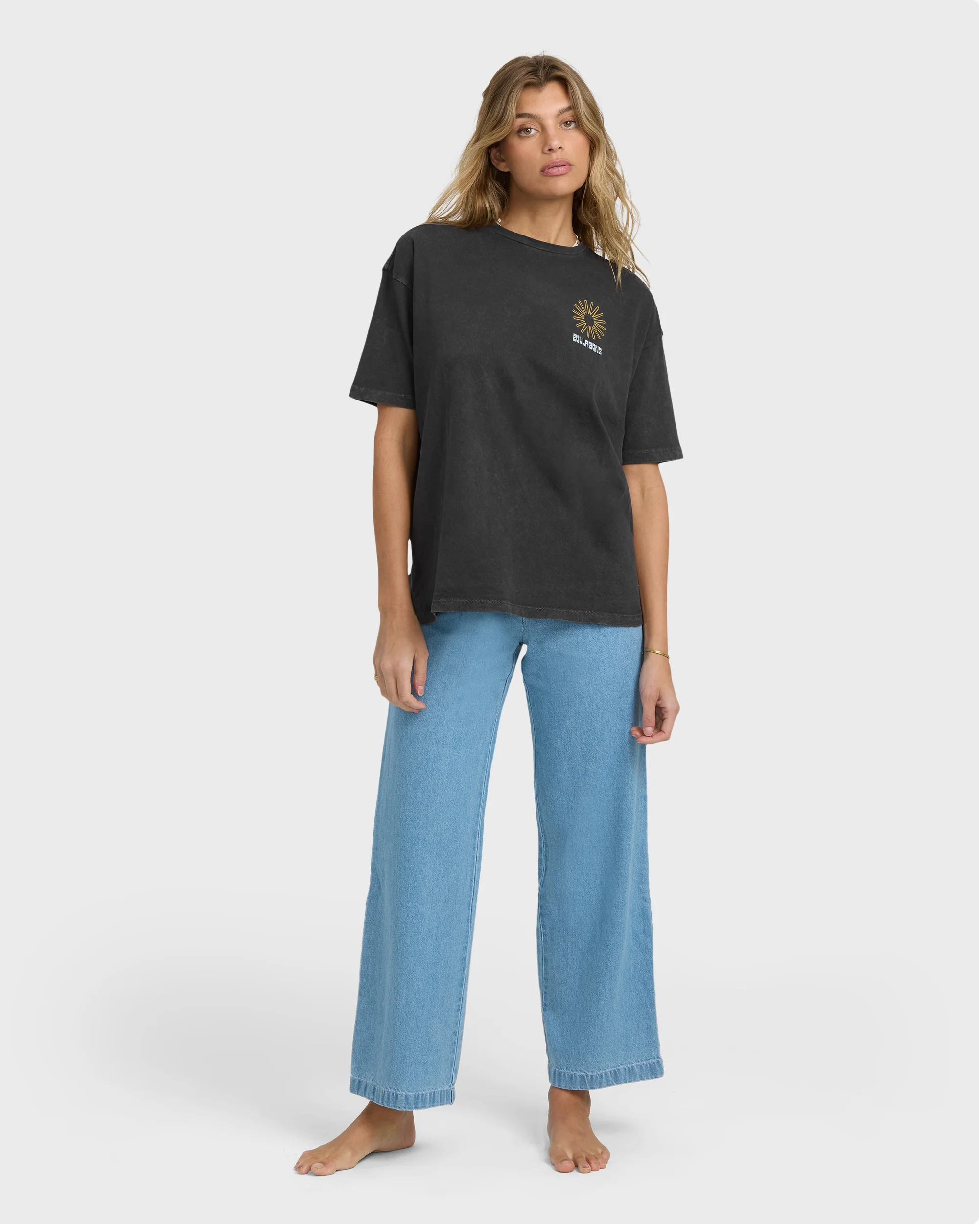 Sunshine Chaser Short Sleeve T-Shirt - Off Black - Image 4