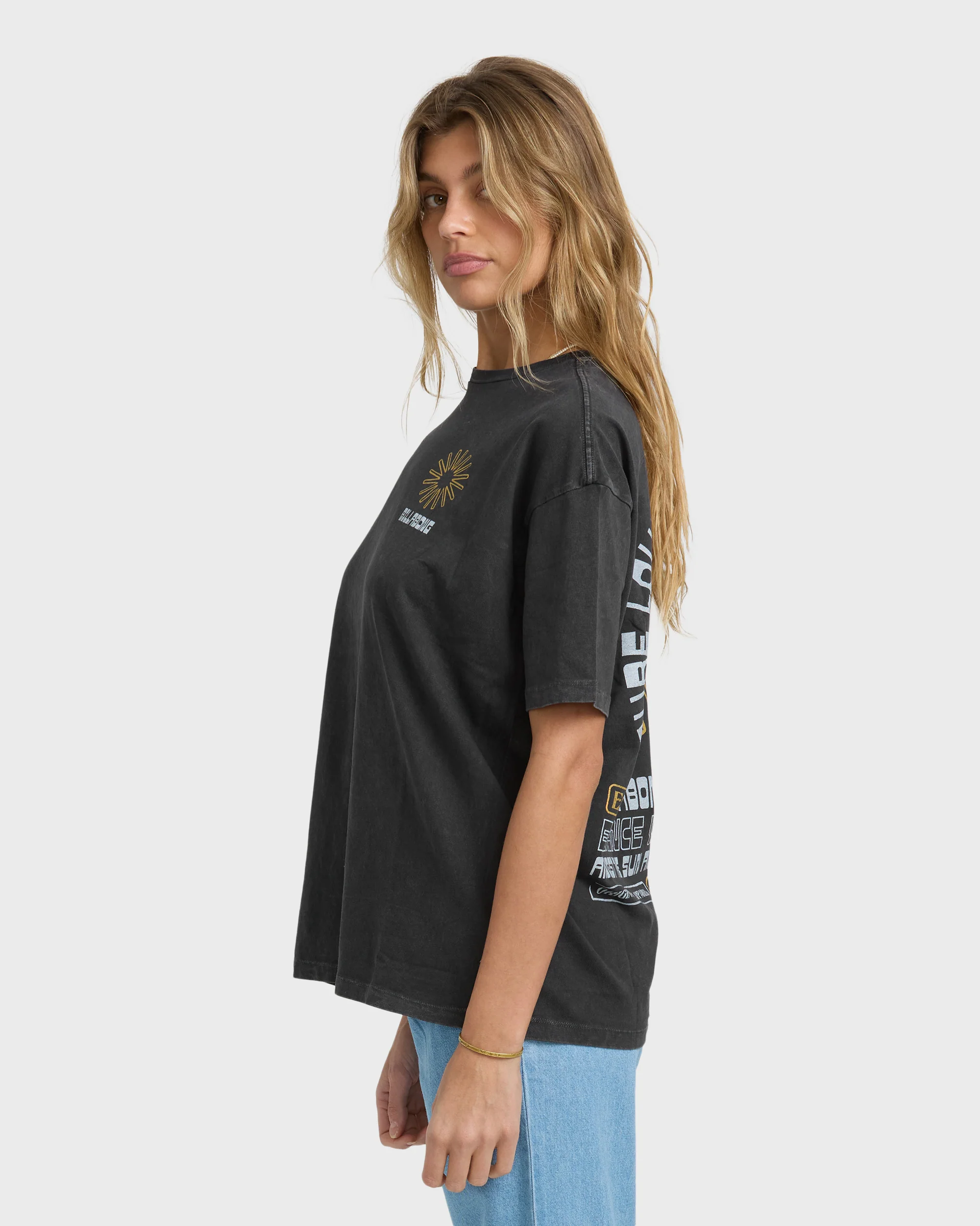 Sunshine Chaser Short Sleeve T-Shirt - Off Black - Image 5