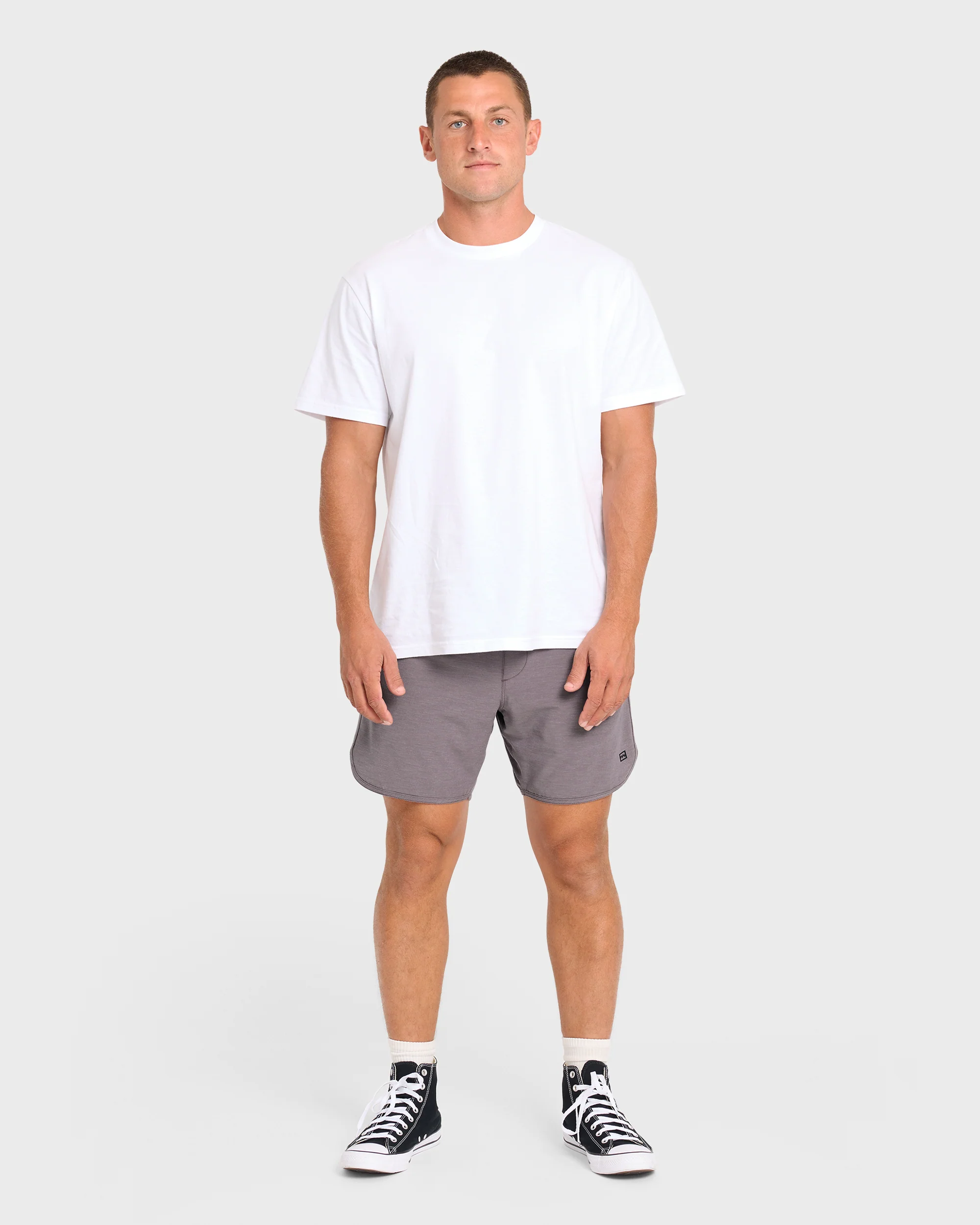Surftrek Transit Elastic 17" Hybrid Shorts - Shark - Image 4