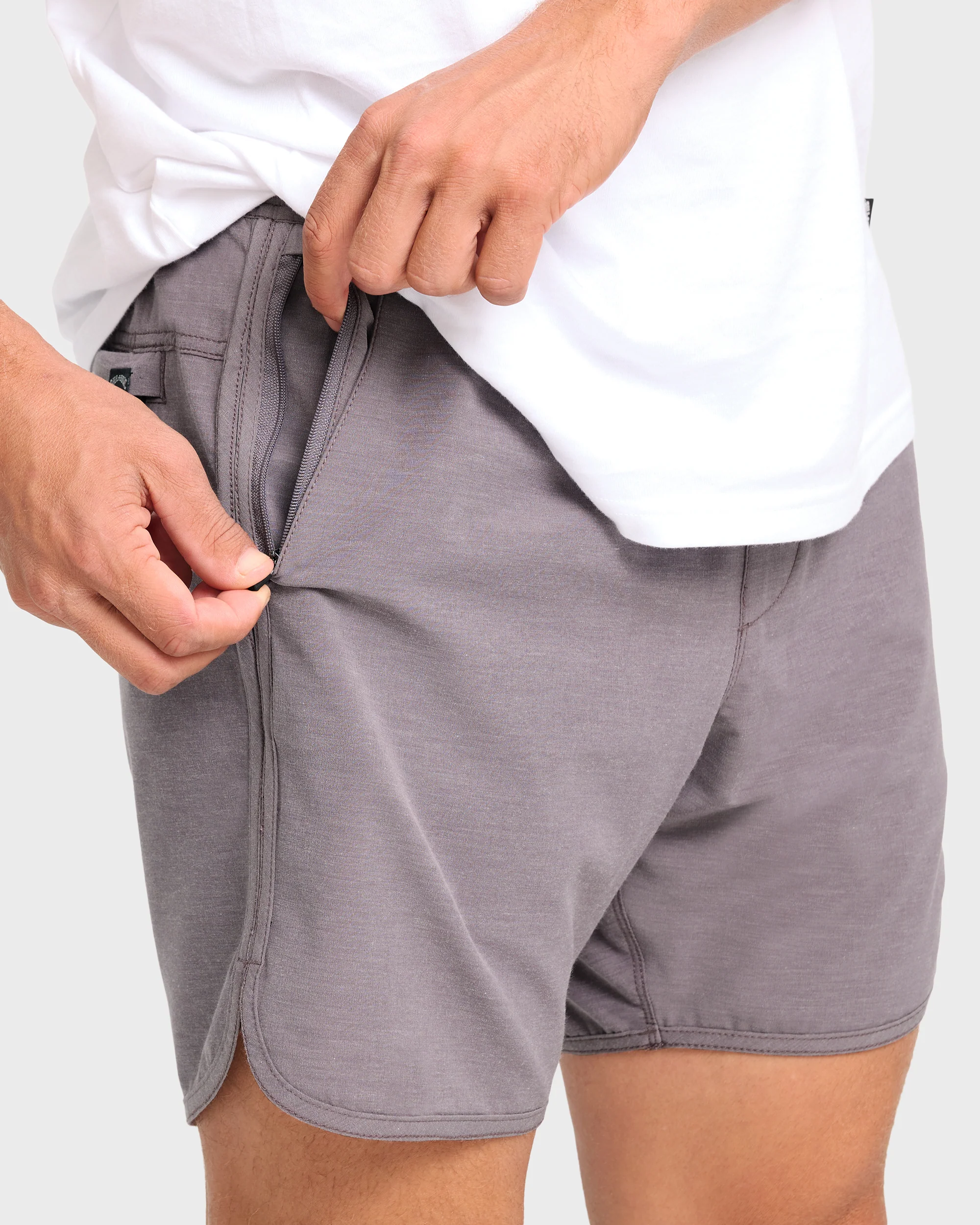 Surftrek Transit Elastic 17" Hybrid Shorts - Shark - Image 6