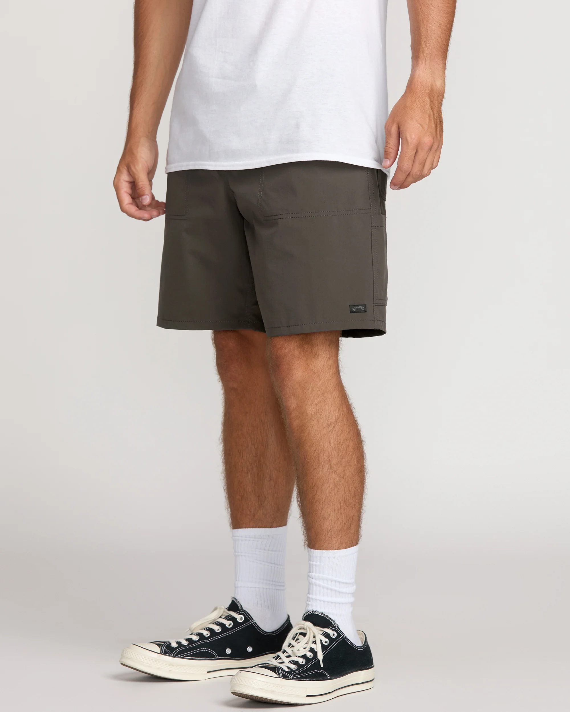 Surftrek Utility Elastic 18" Hybrid Shorts - Raven - Image 6