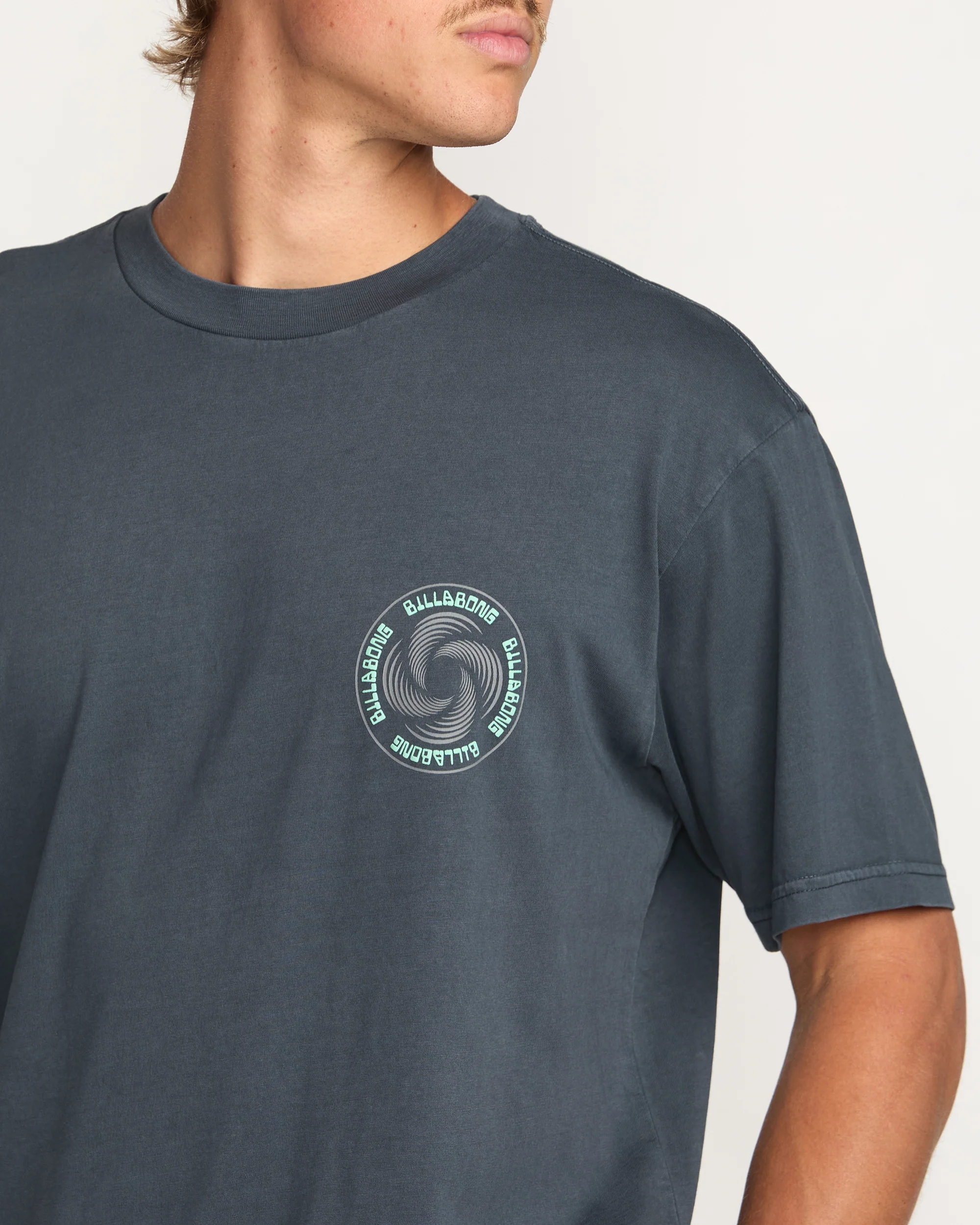 Swivel Premium Wave Wash Tee - Aged Indigo - Image 5