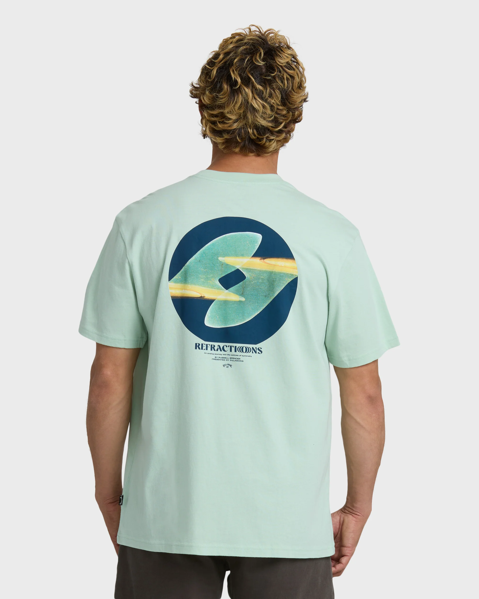 Symmetry Premium Short Sleeve T-Shirt - Vintage Green - Image 2