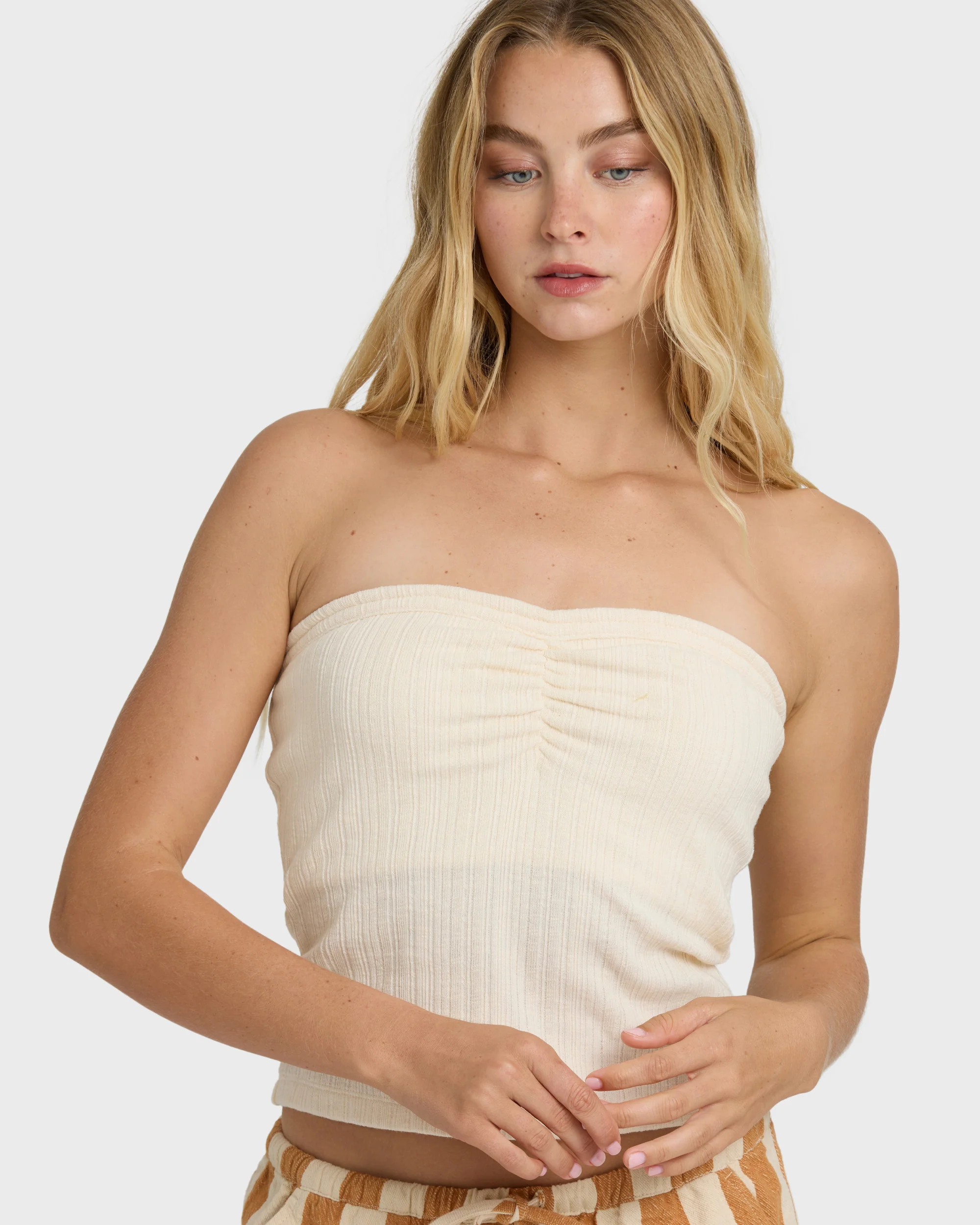 Talley Tube Top - White Cap - Image 2