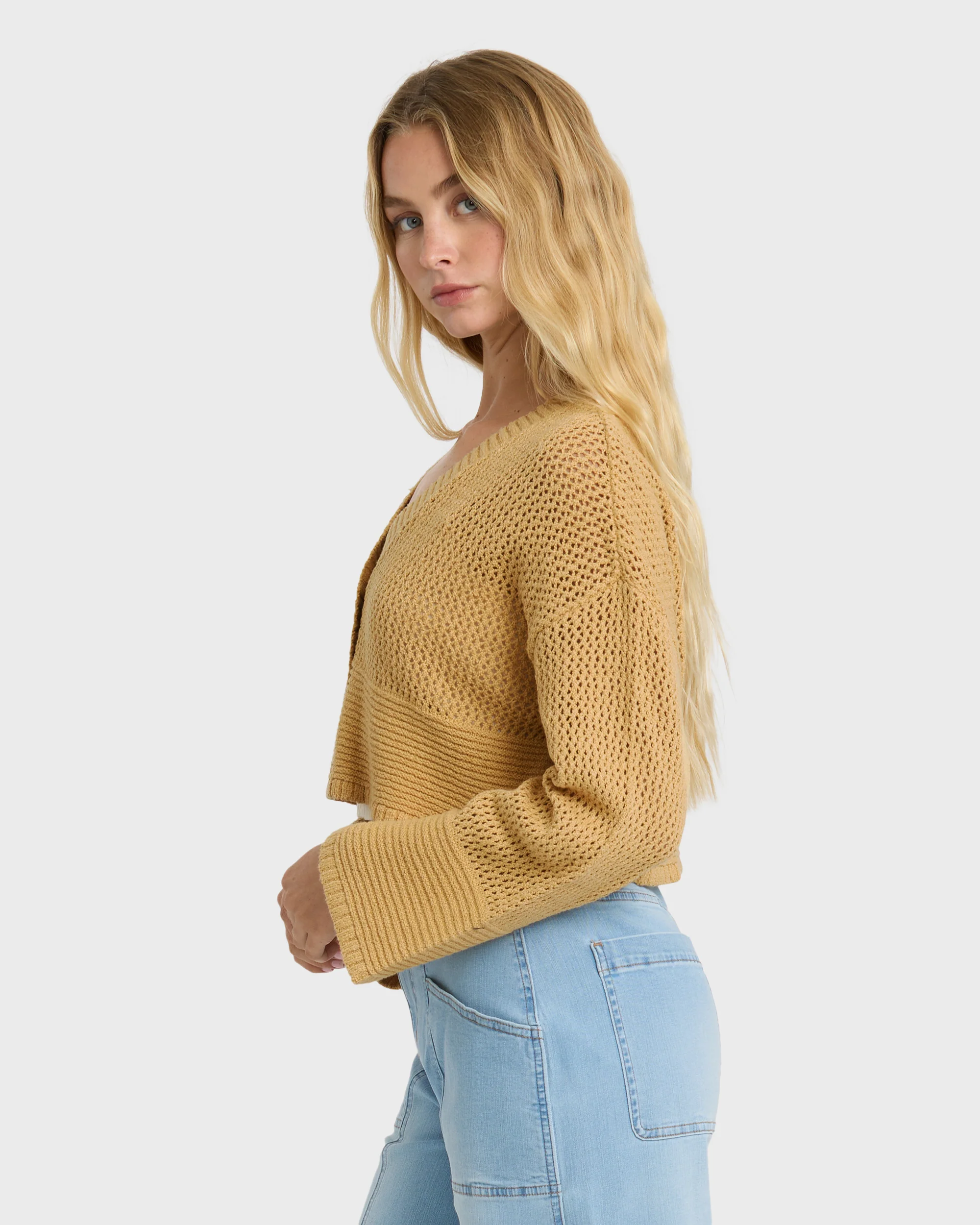 Tavi Cardigan - Sand - Image 5