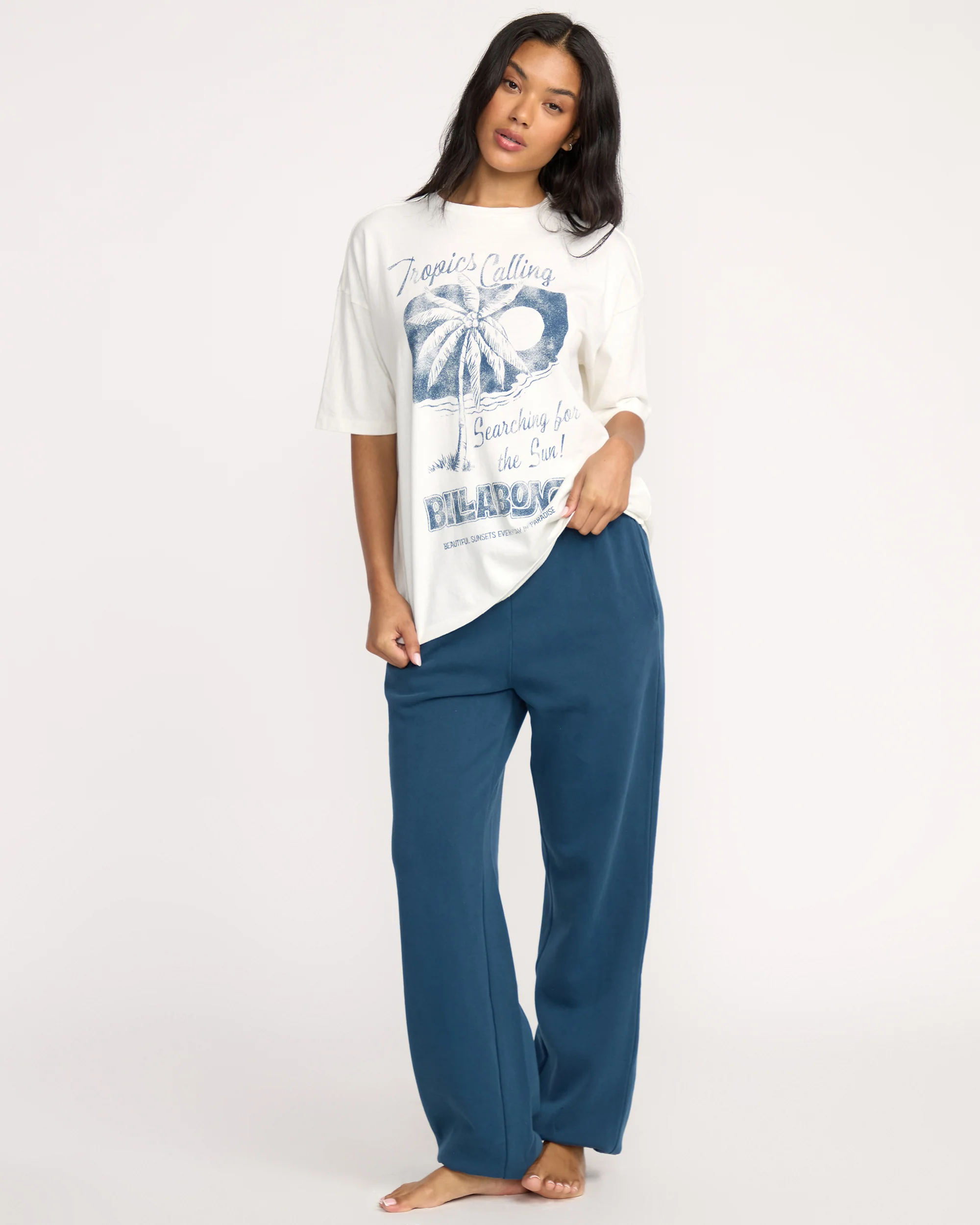 This Sunny Time T-Shirt - Salt Crystal - Image 3