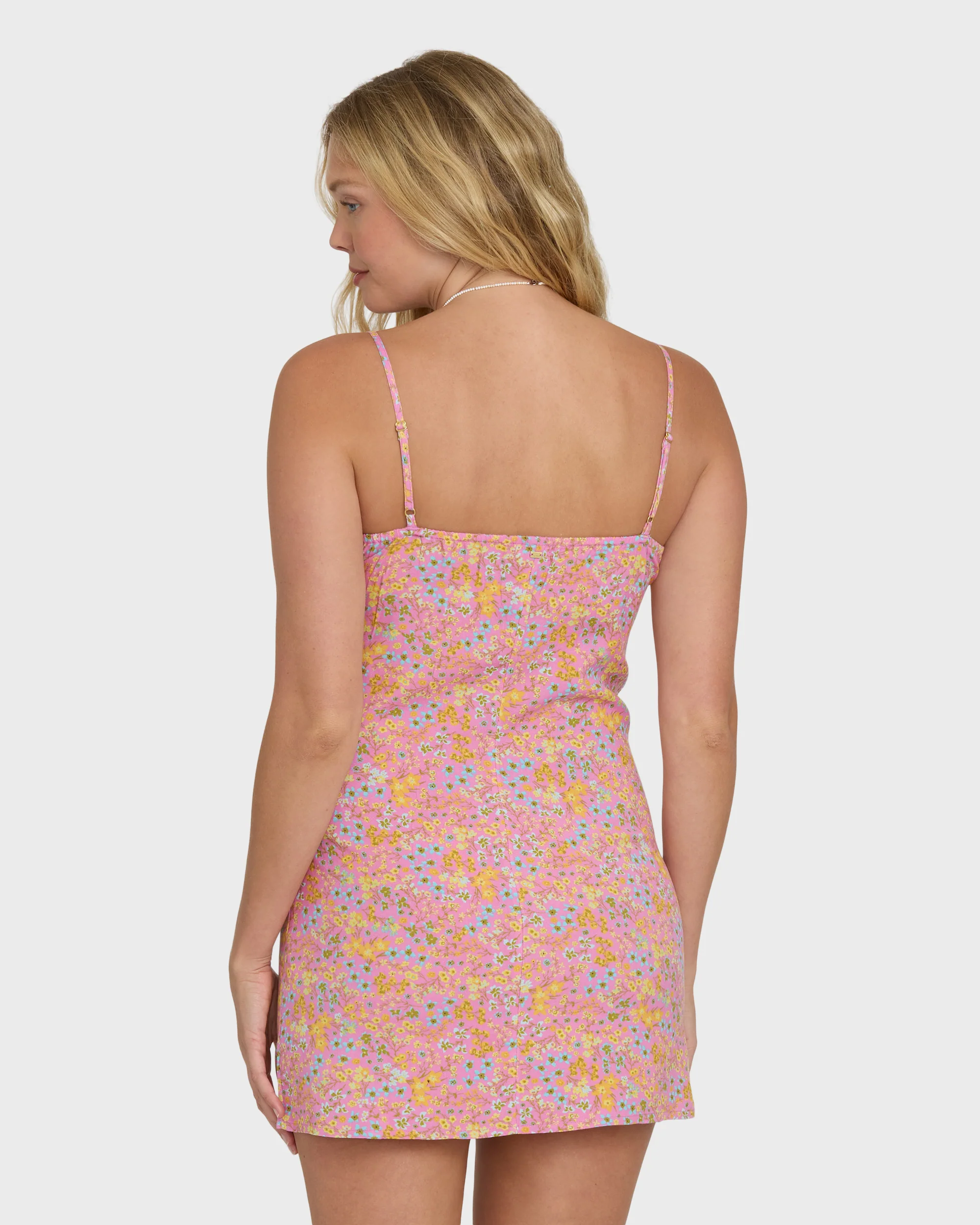 Tidal Crush Mini Dress - Party Pink - Image 2