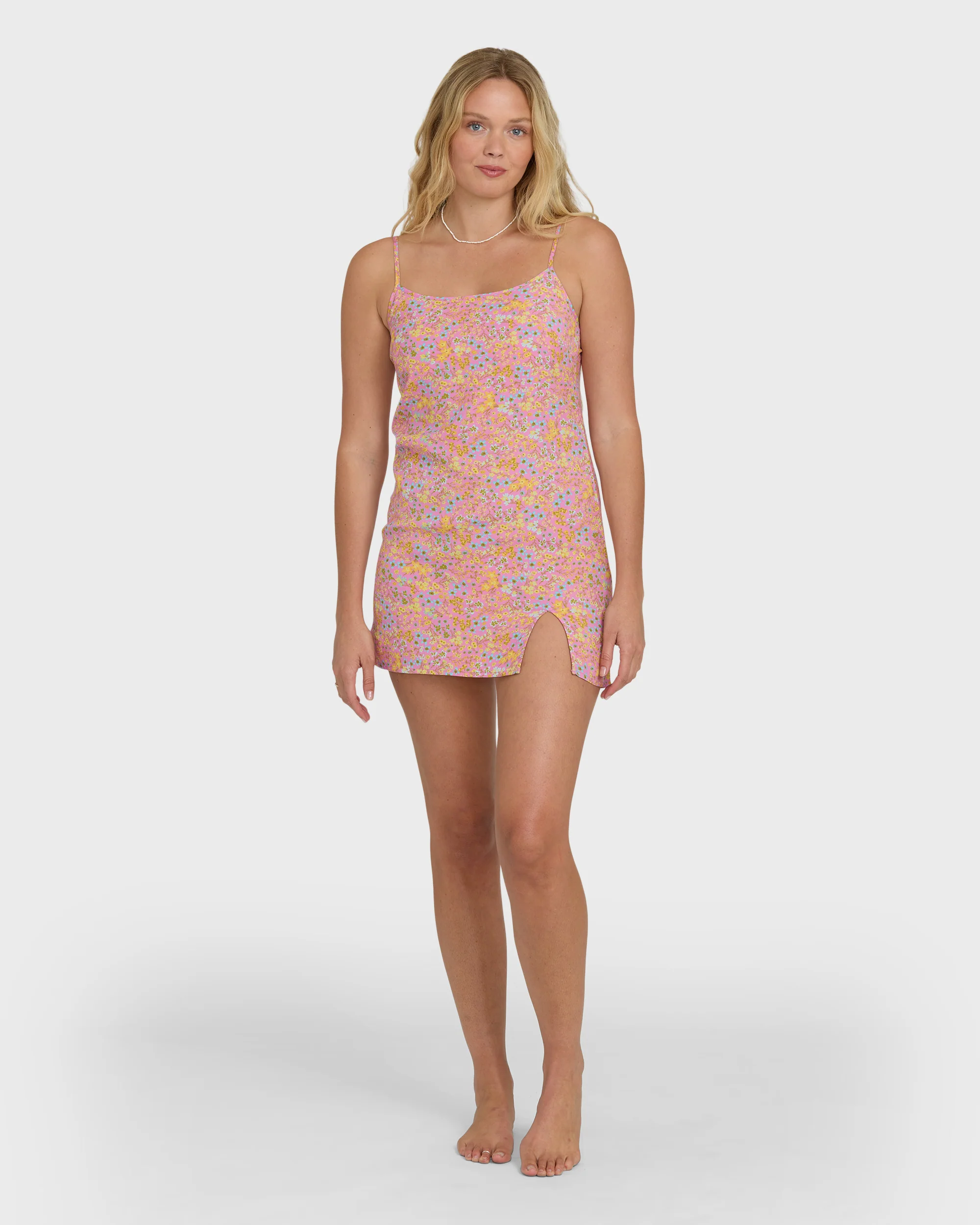 Tidal Crush Mini Dress - Party Pink - Image 4