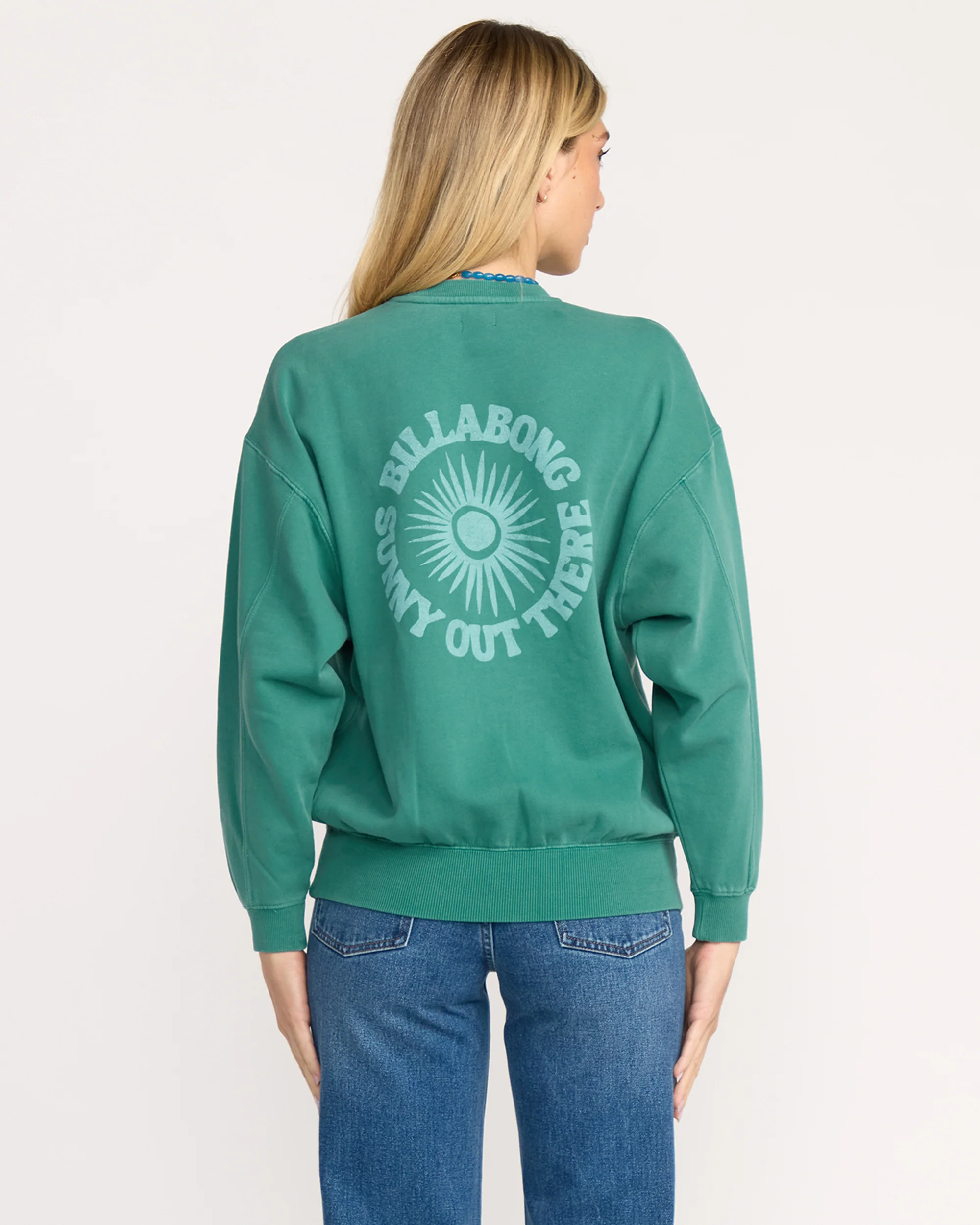 Time For Kendal Crewneck Sweatshirt - Evergreen - Image 4
