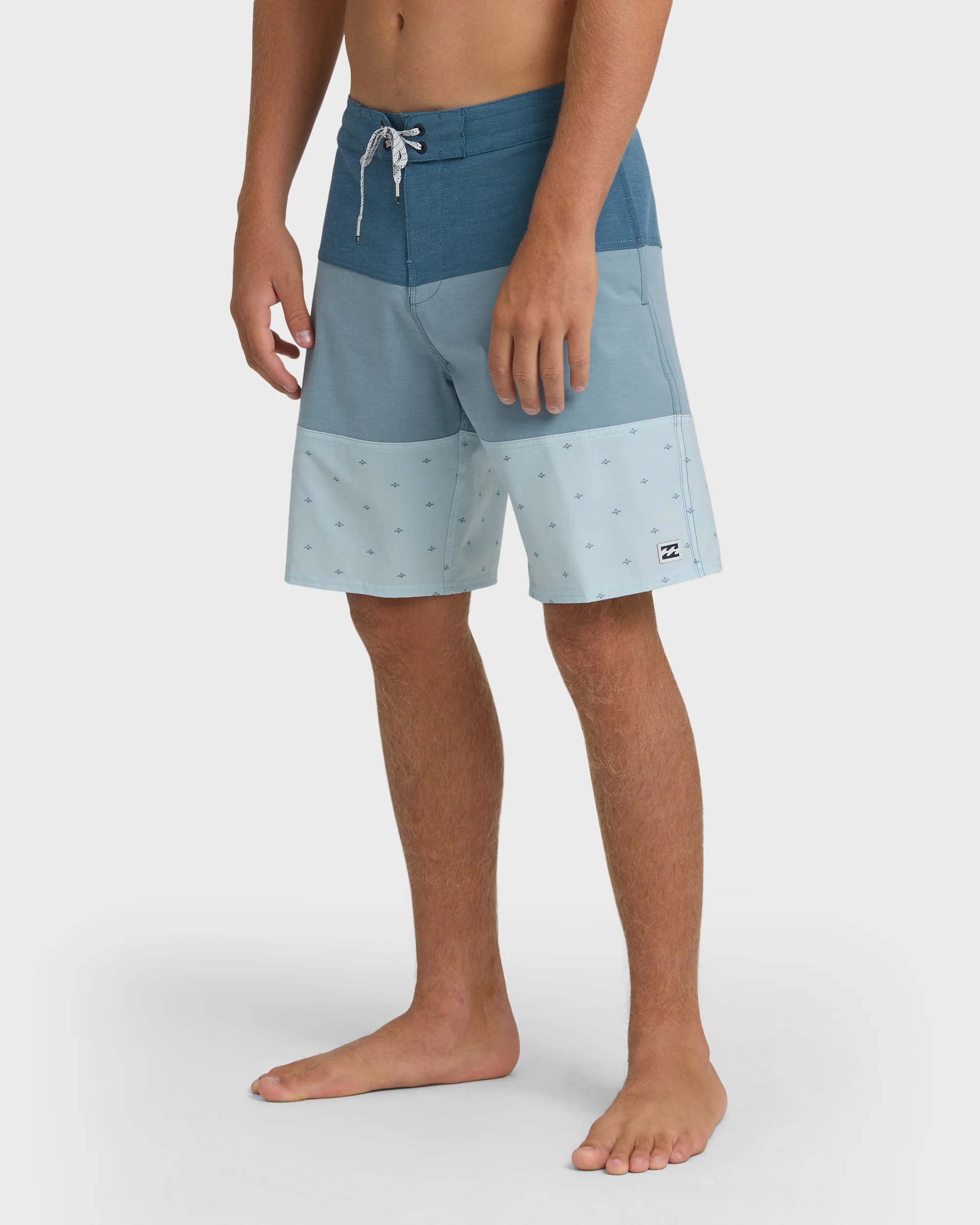 Tribong Lo Tide 19" Boardshorts - Blue Fog Multi - Blue Fog - Image 3