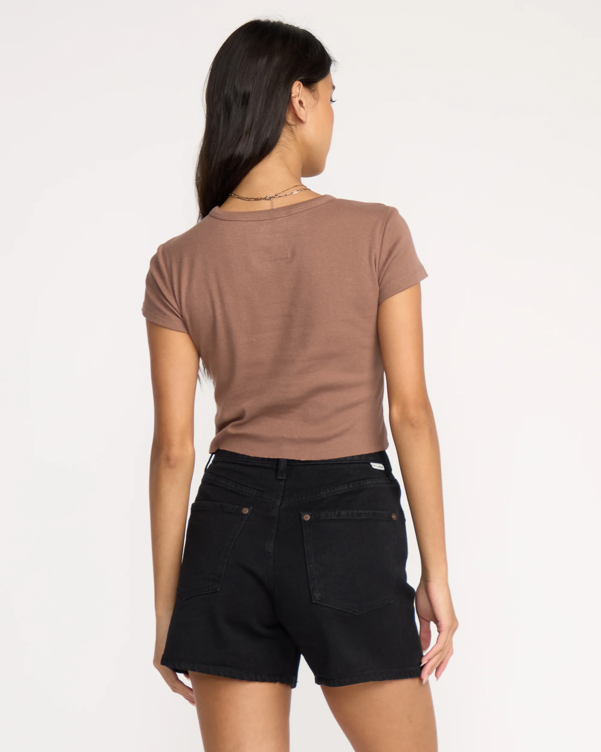 Tropic Happenings Short Sleeve T-Shirt - Espresso - Image 5