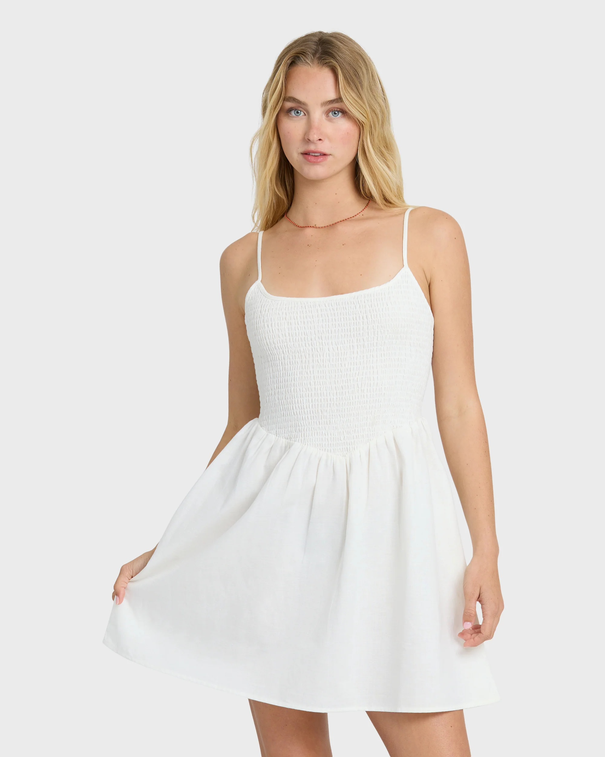True Love Mini Dress - Salt Crystal - Image 3
