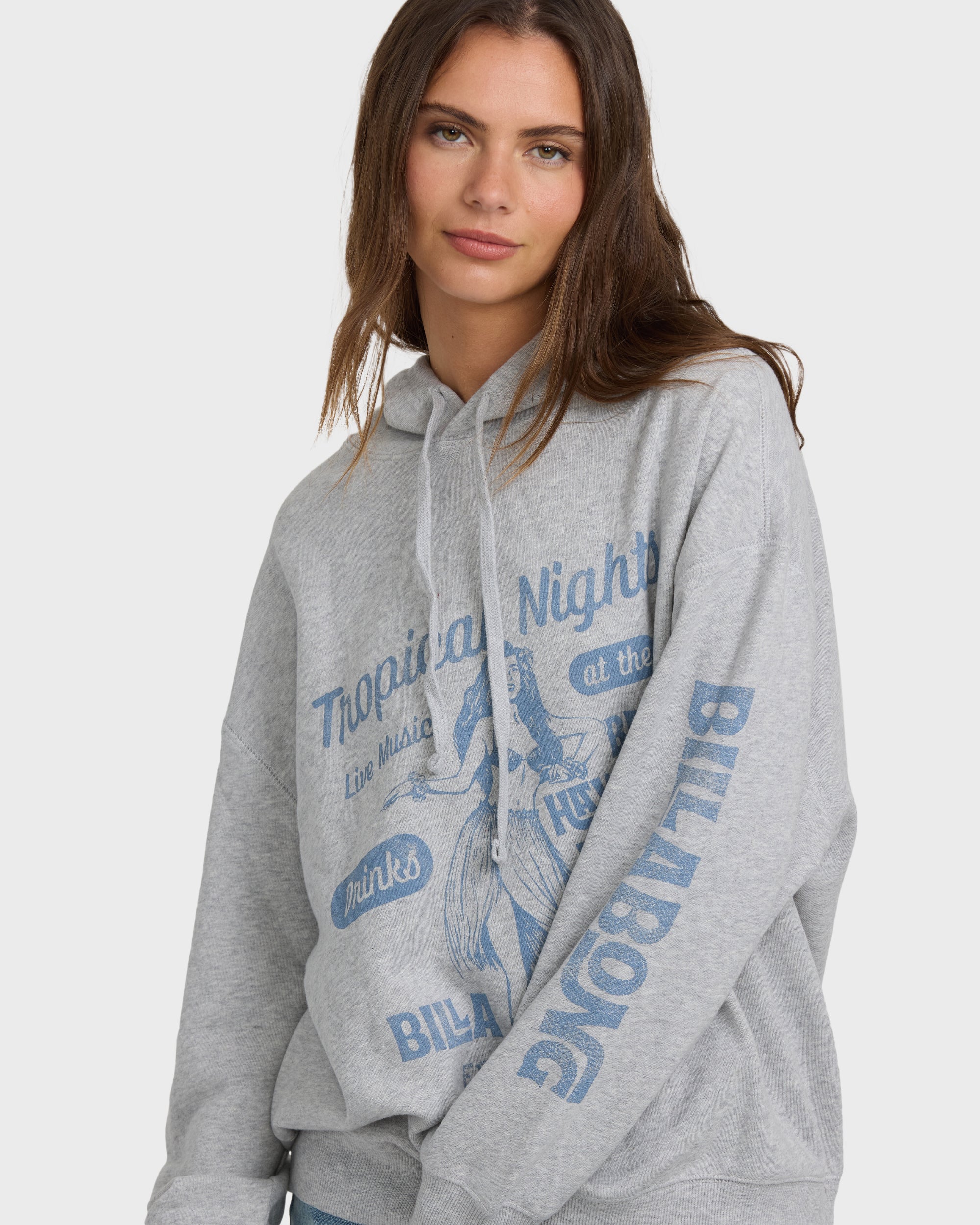 Vivid Hoodie - Heather Grey - Image 5