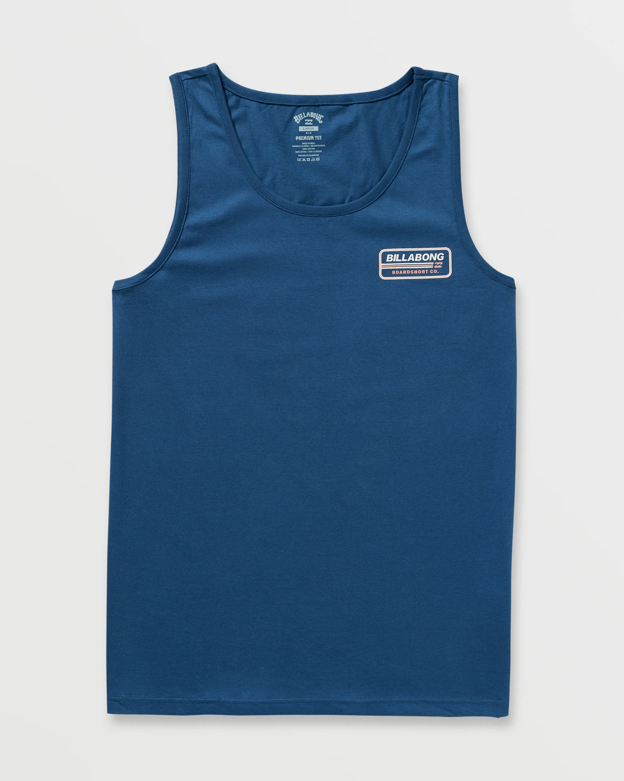 Walled Premium Tank - Deep Blue - Image 3