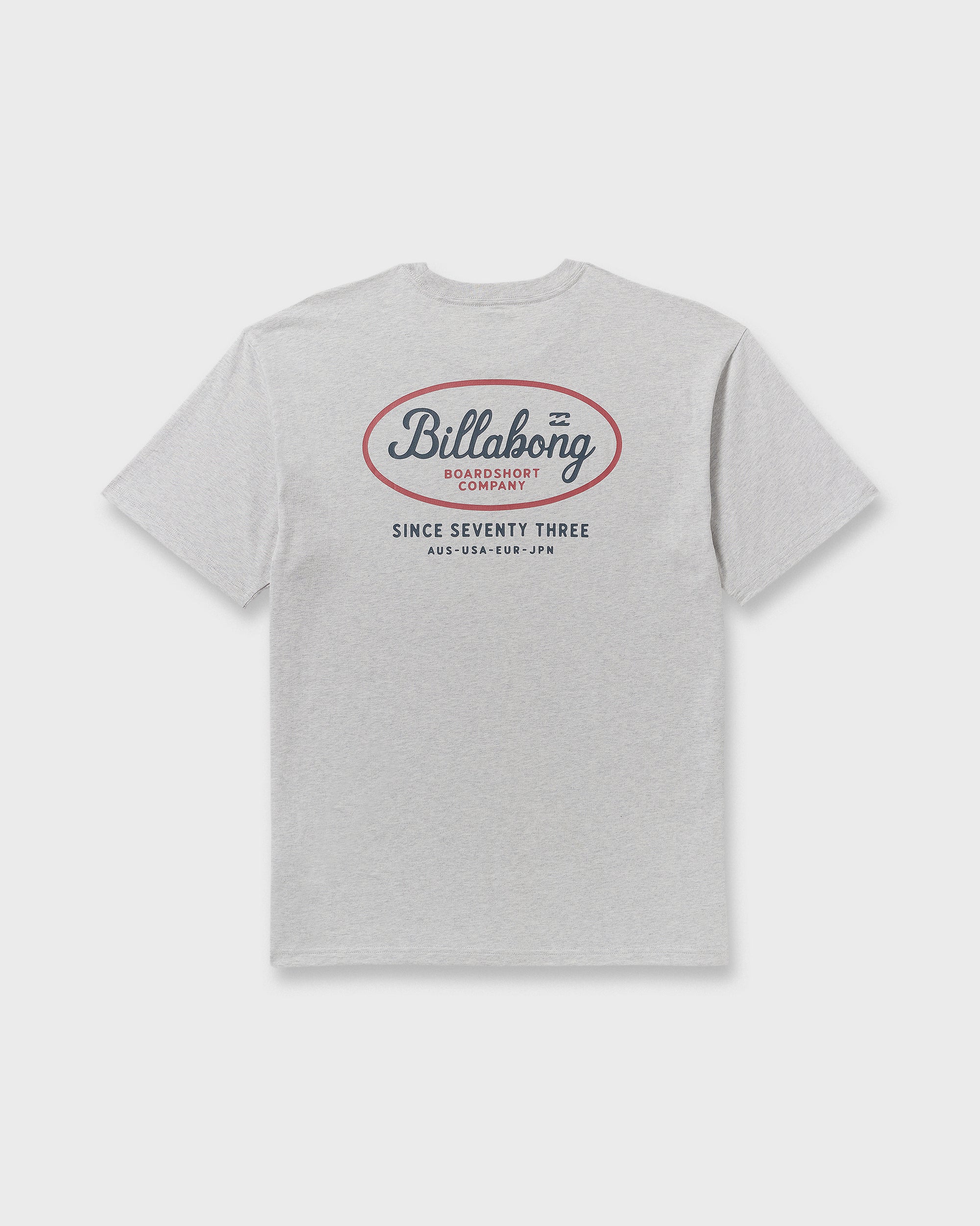 Walled Regular Short Sleeve T-Shirt - Lt Grey Htr - Image 7