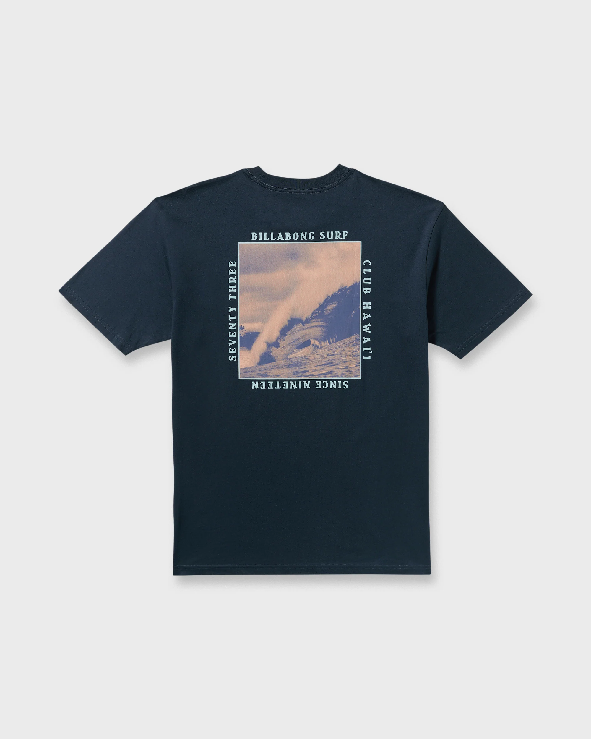 Wave Hi Premium Short Sleeve T-Shirt - Navy - Image 7