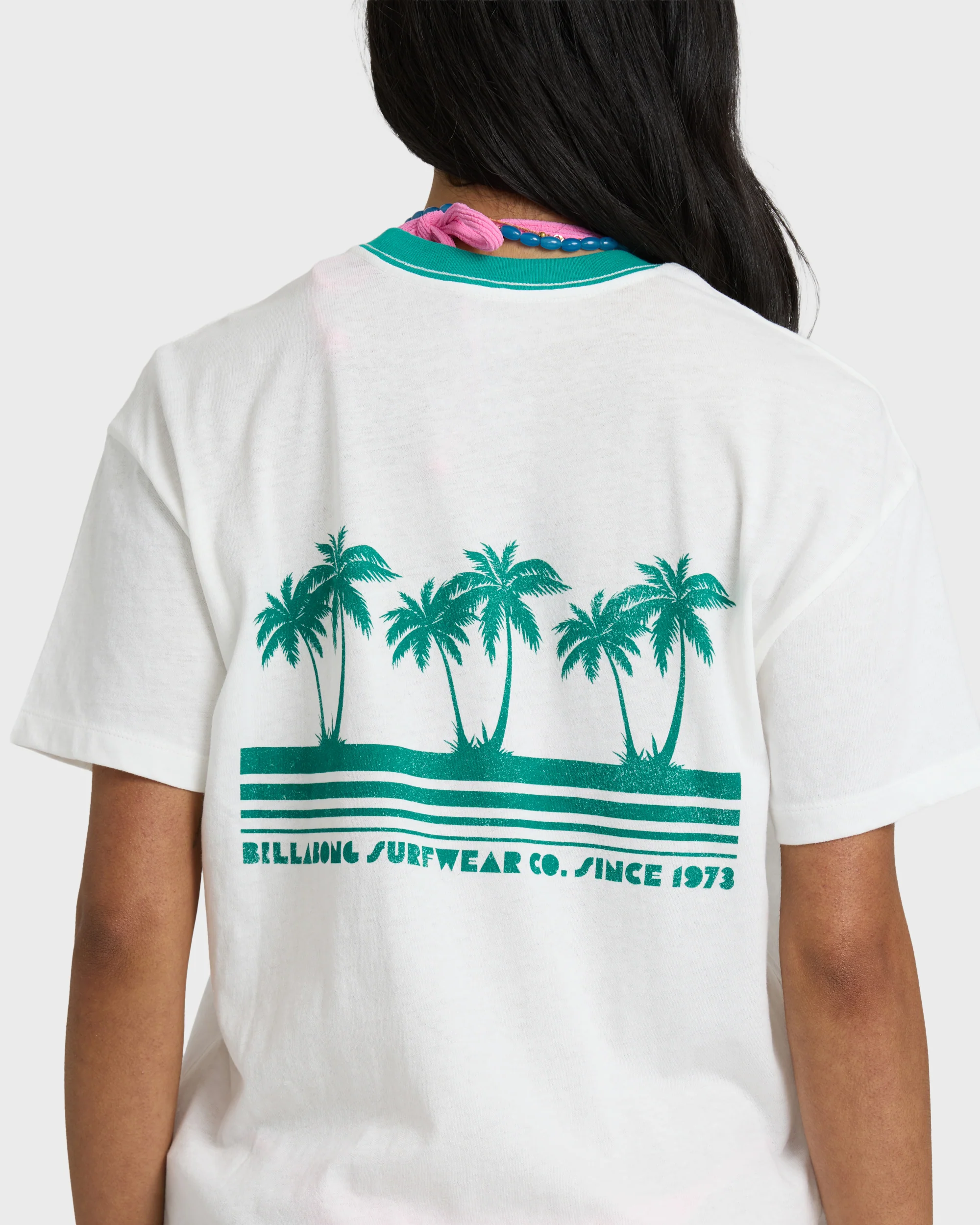 My Beach Club Short Sleeve T-Shirt - Salt Crystal - Image 8