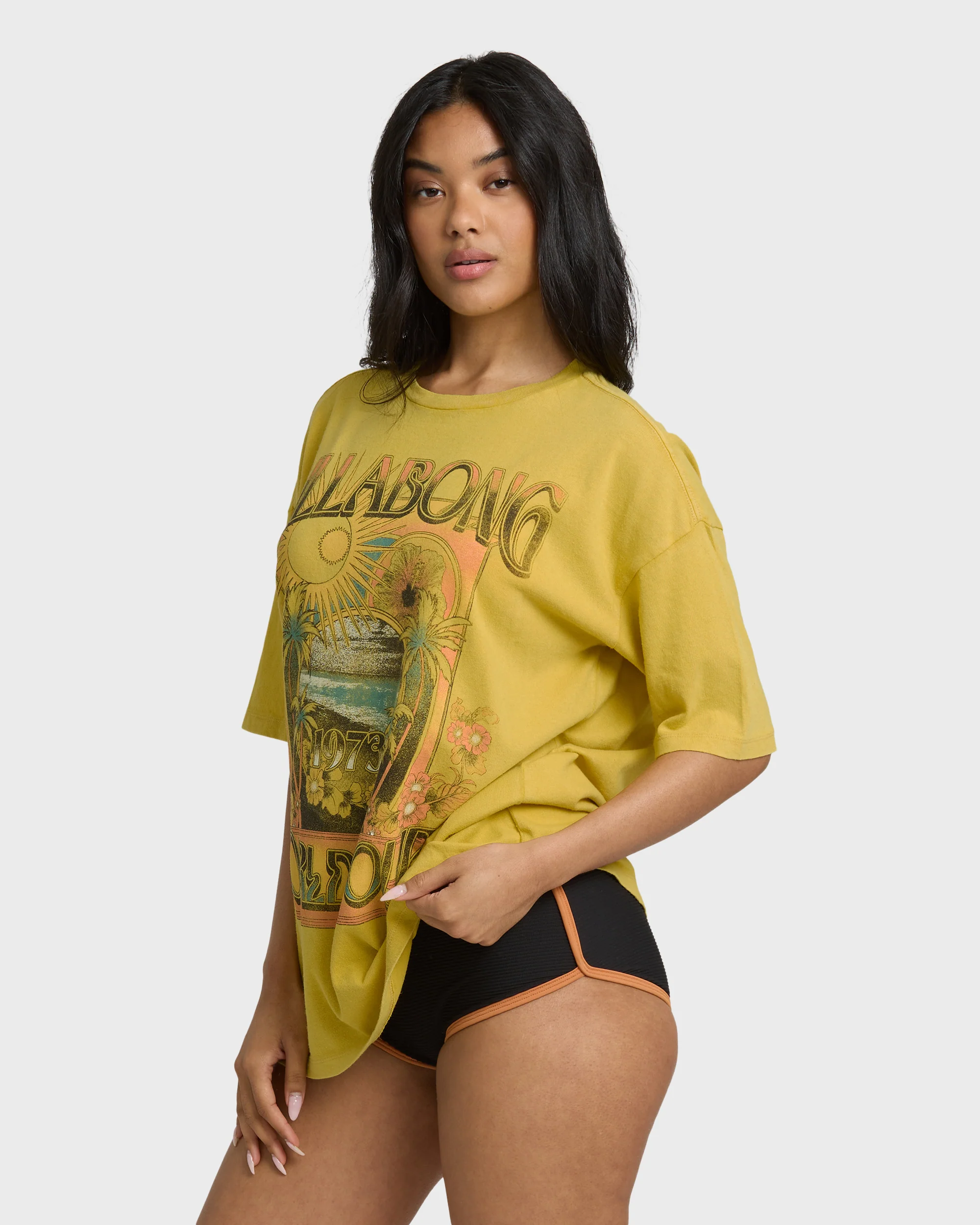 Between Night And Dawn Short Sleeve T-Shirt - Dark Citron - Image 7
