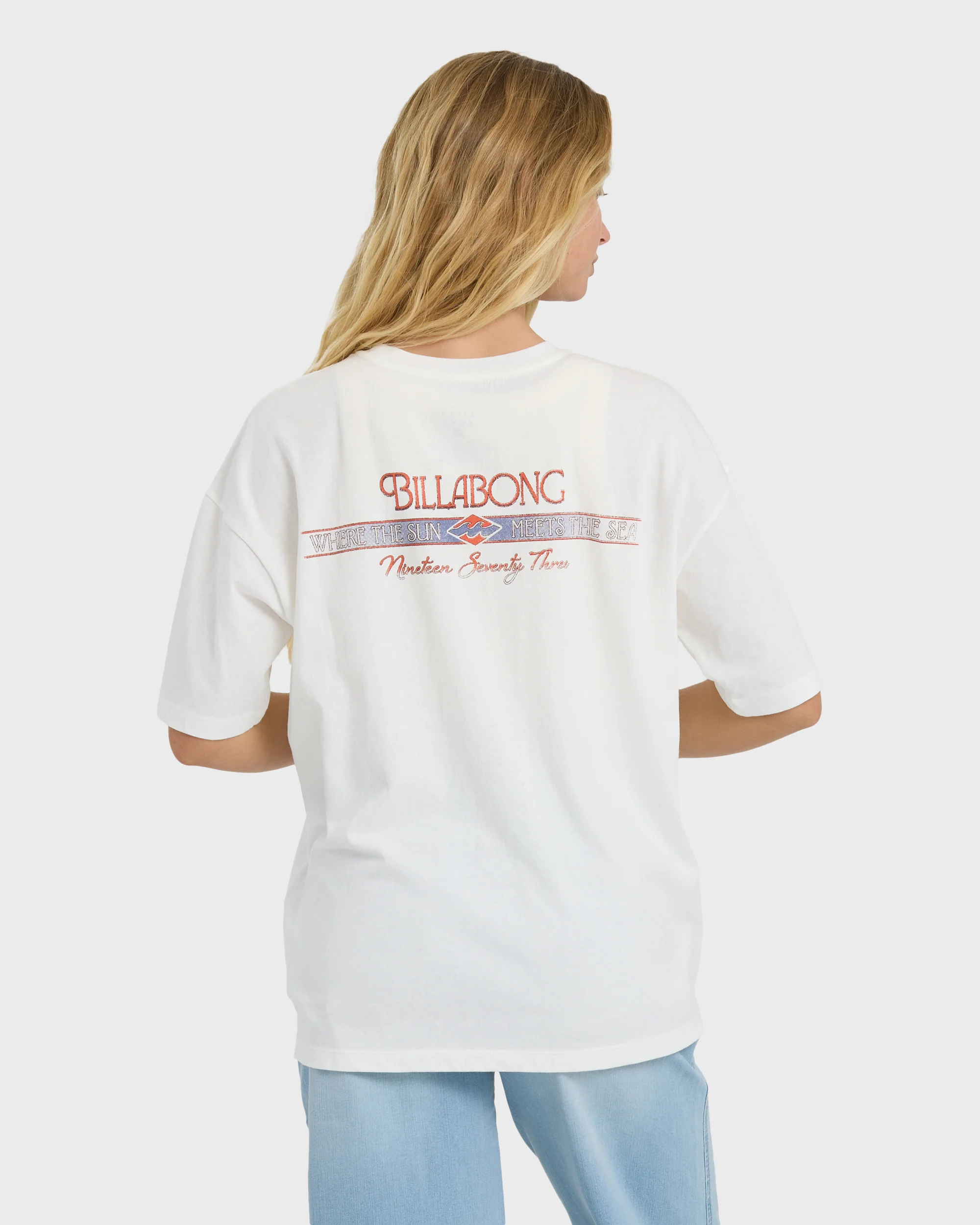 Sun Meets Sea Short Sleeve T-Shirt - Salt Crystal - Image 4